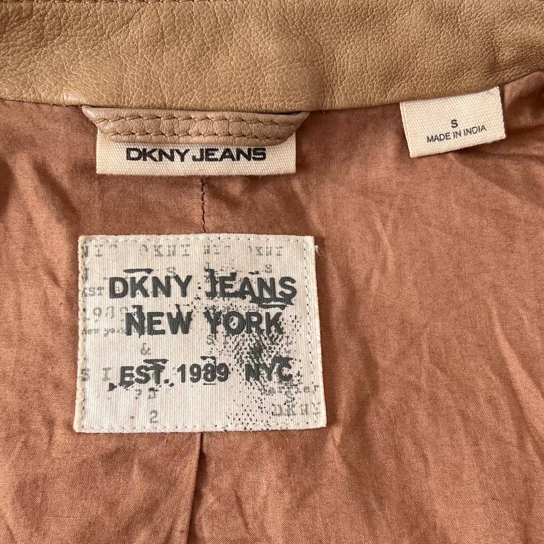DKNY Leather jacket, миниатюра 7