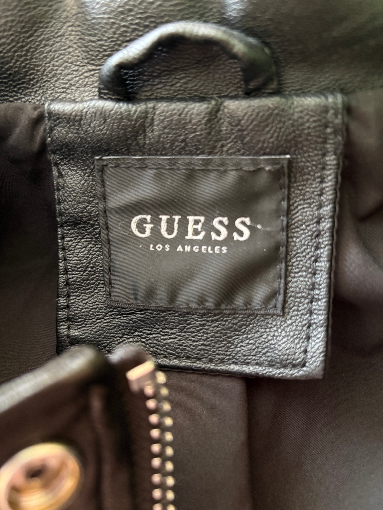 Guess Кожаная куртка, миниатюра 6