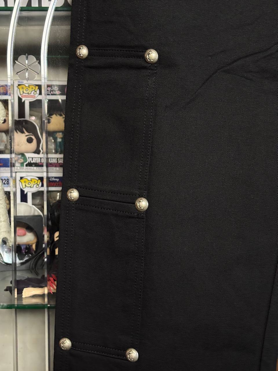 Thug Club 25FW Black Denim Pants, миниатюра 3