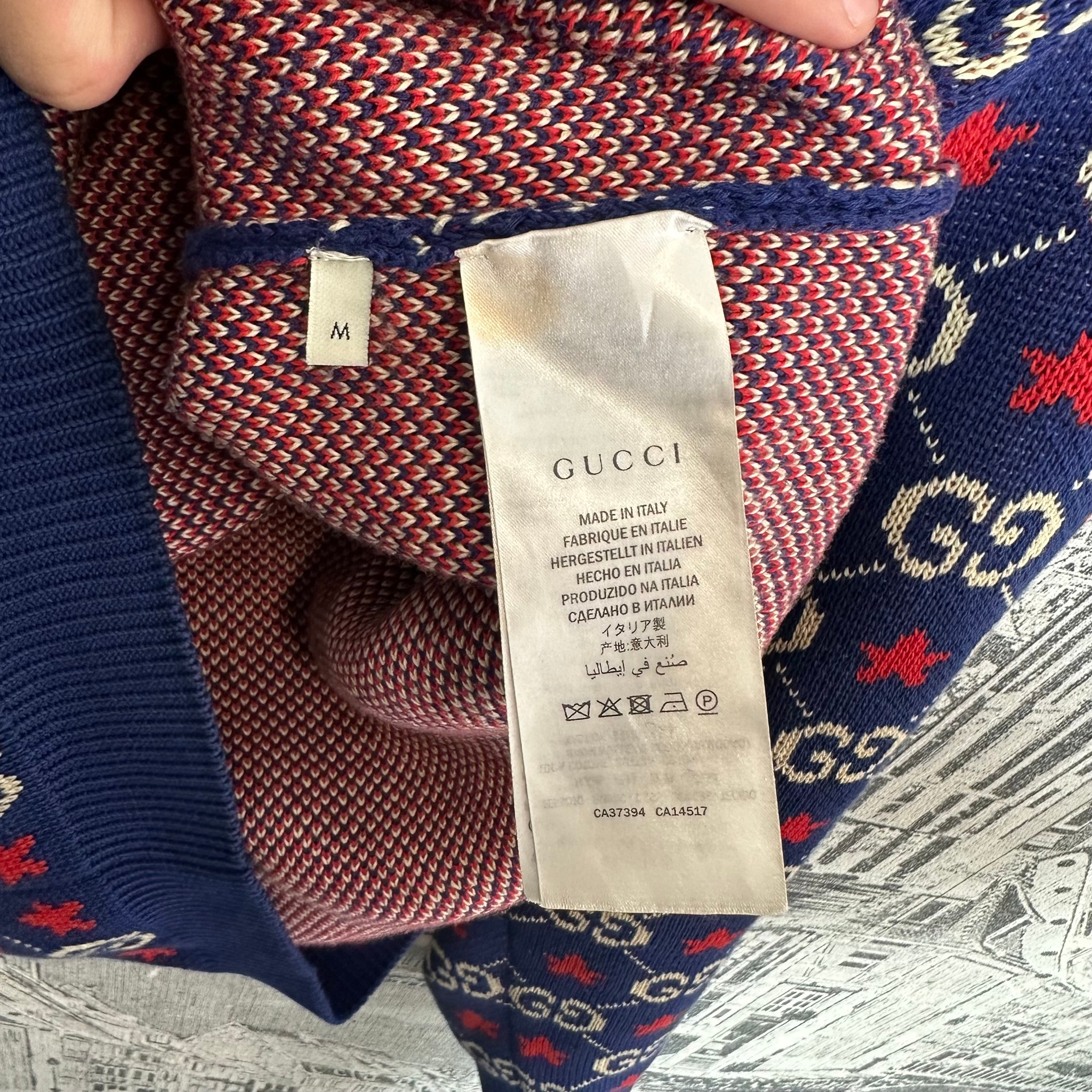 Gucci GG Star Intarsia sweater, миниатюра 4