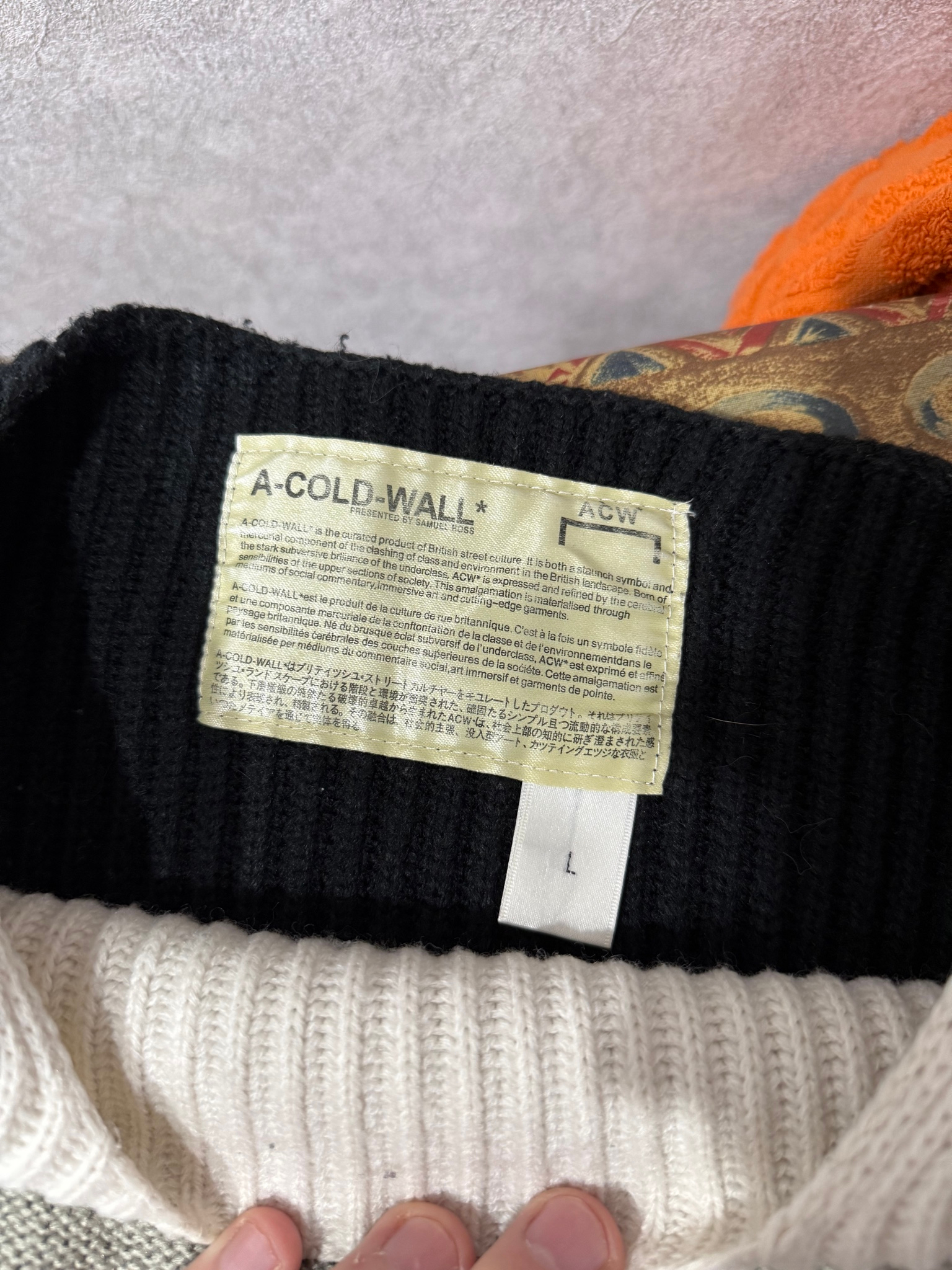 A Cold Wall multi panel sweater, миниатюра 3