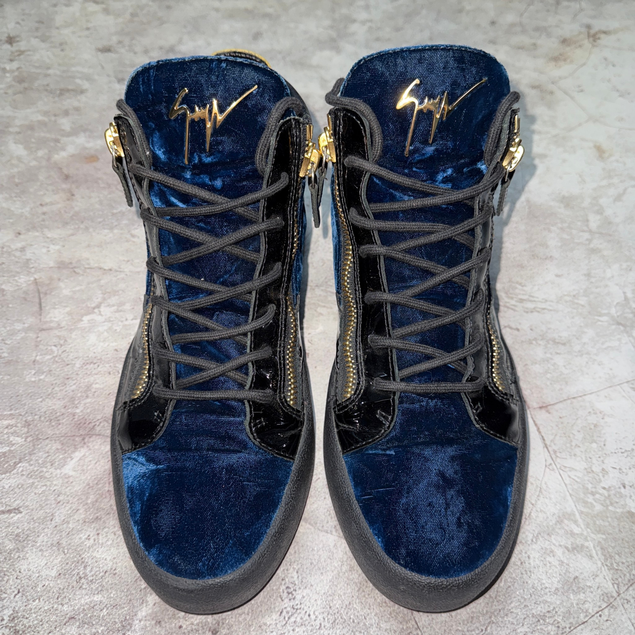 Giuseppe Zanotti Kriss Blue Velvet, миниатюра 2