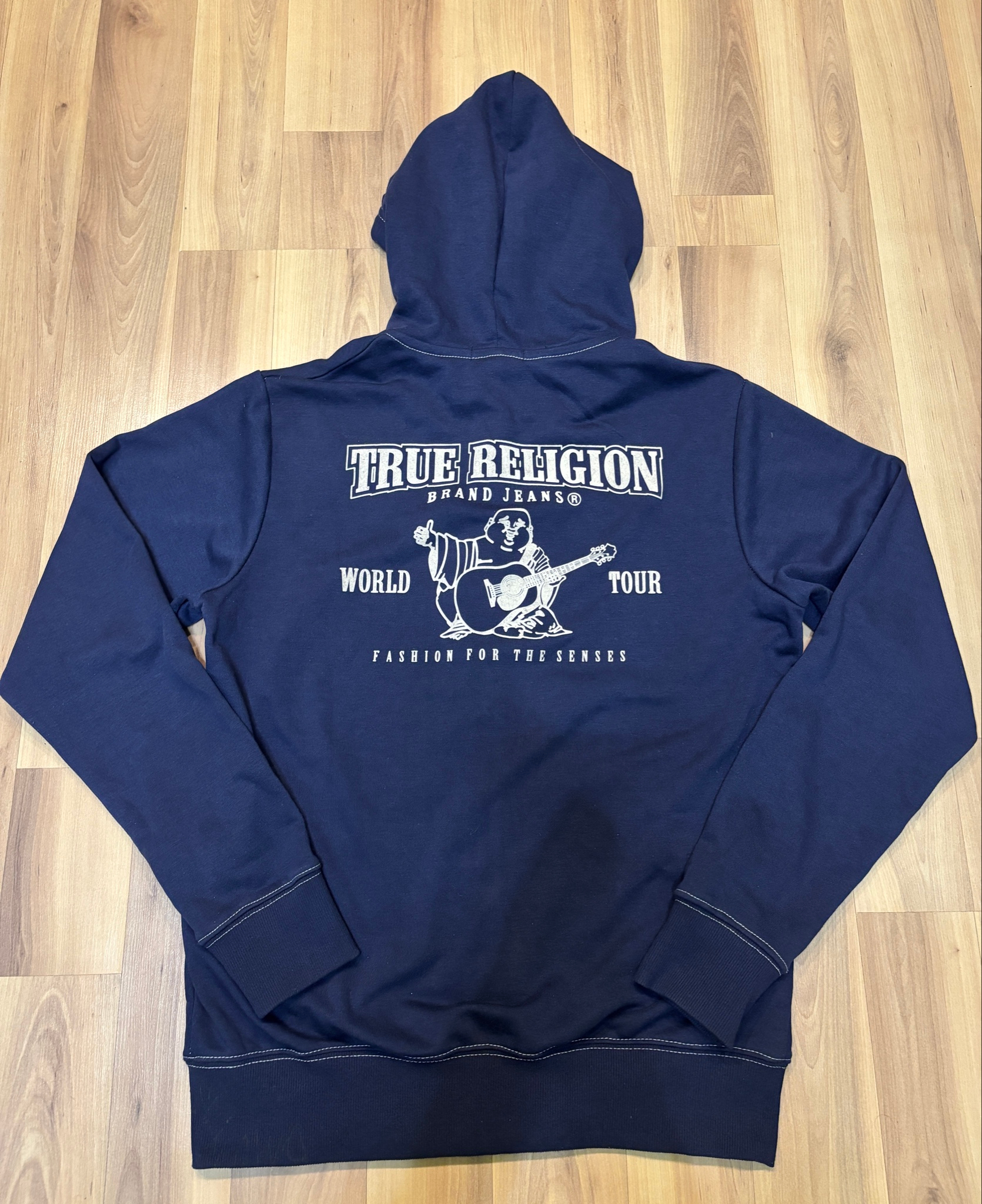 True Religion Classic Logo Zip Hoodie, миниатюра 2