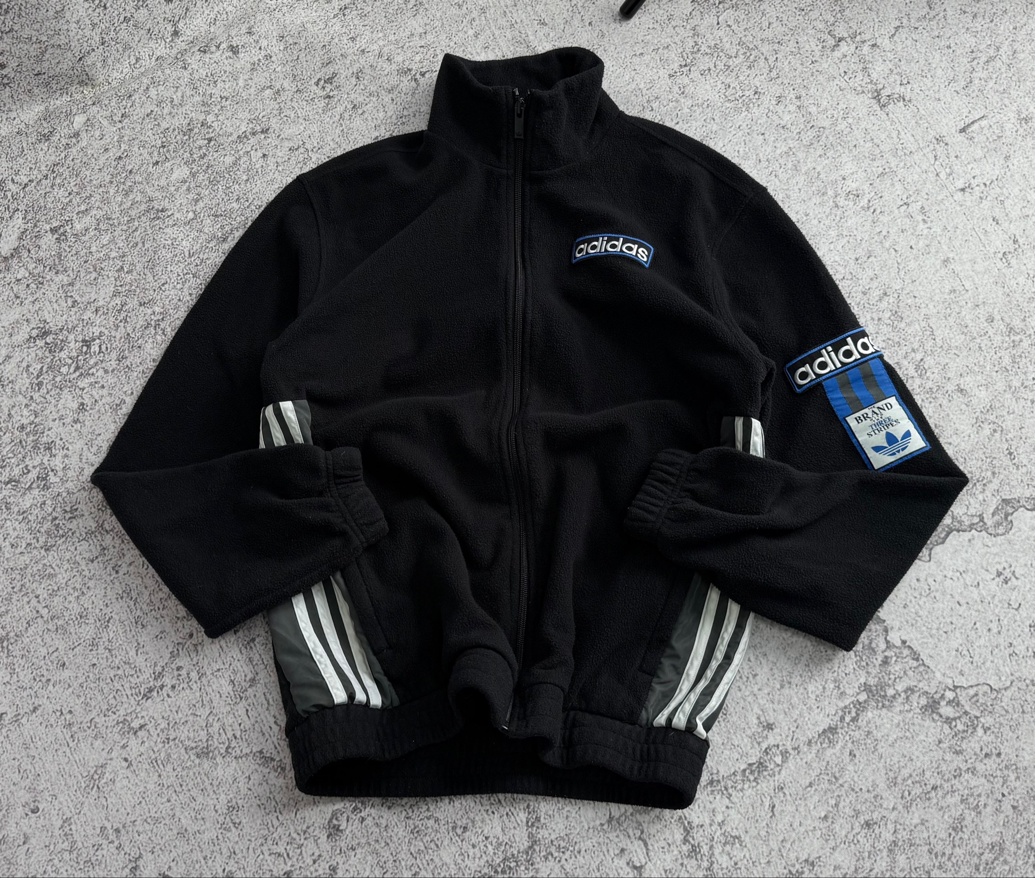 Adidas Originals Adibreak Fleece Track Zip, миниатюра 2