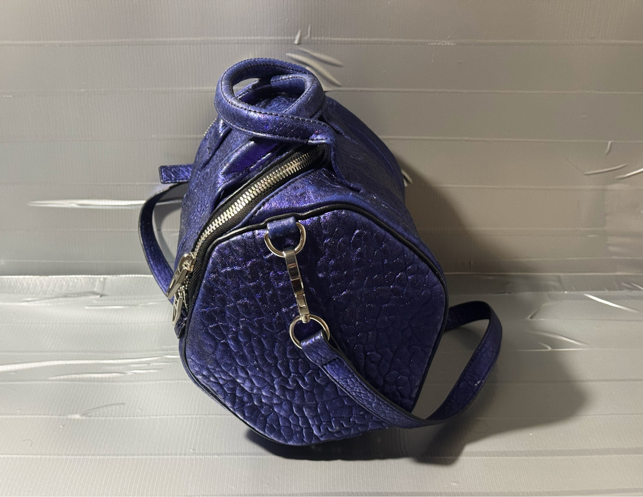 Alexander Wang Rockie Purple Metallic, миниатюра 6