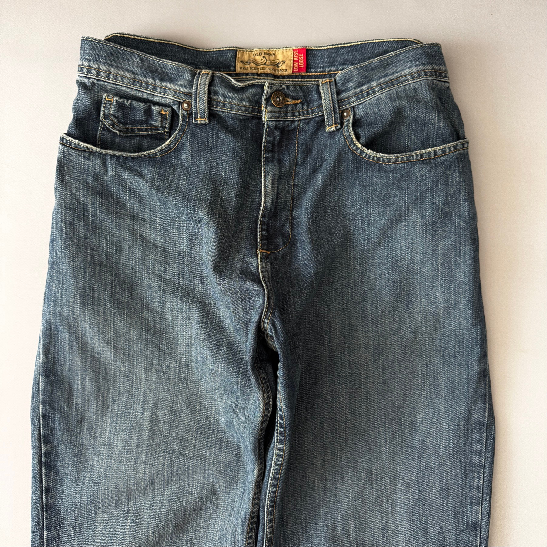 Old Navy 2007 Vintage Mexico Made Loose Fit Jeans, миниатюра 5