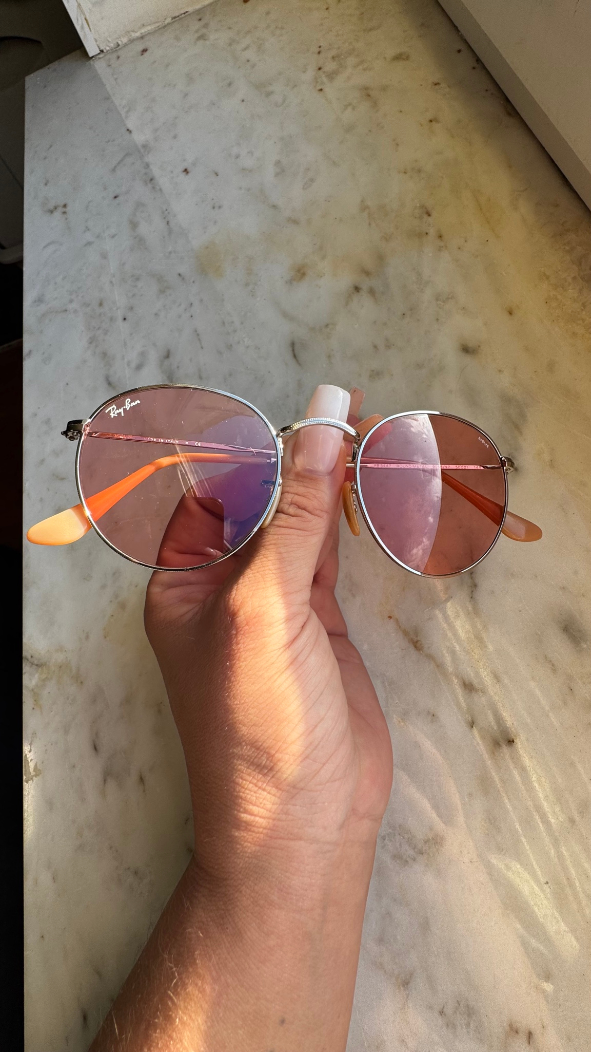 Ray-Ban RB3447 Round Metal Evolve, миниатюра 2