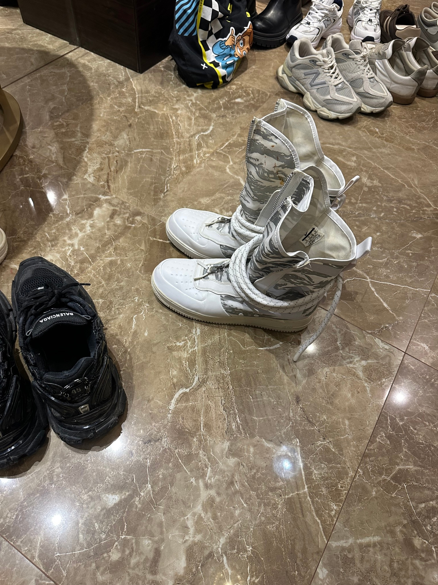 Nike Air Force Winter Camo SS17, миниатюра 1
