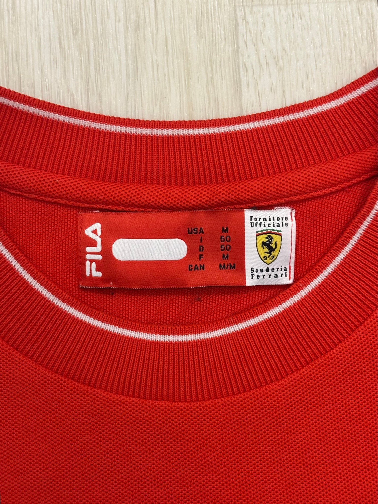 FILA x Ferrari F1 Team Футболка, миниатюра 3
