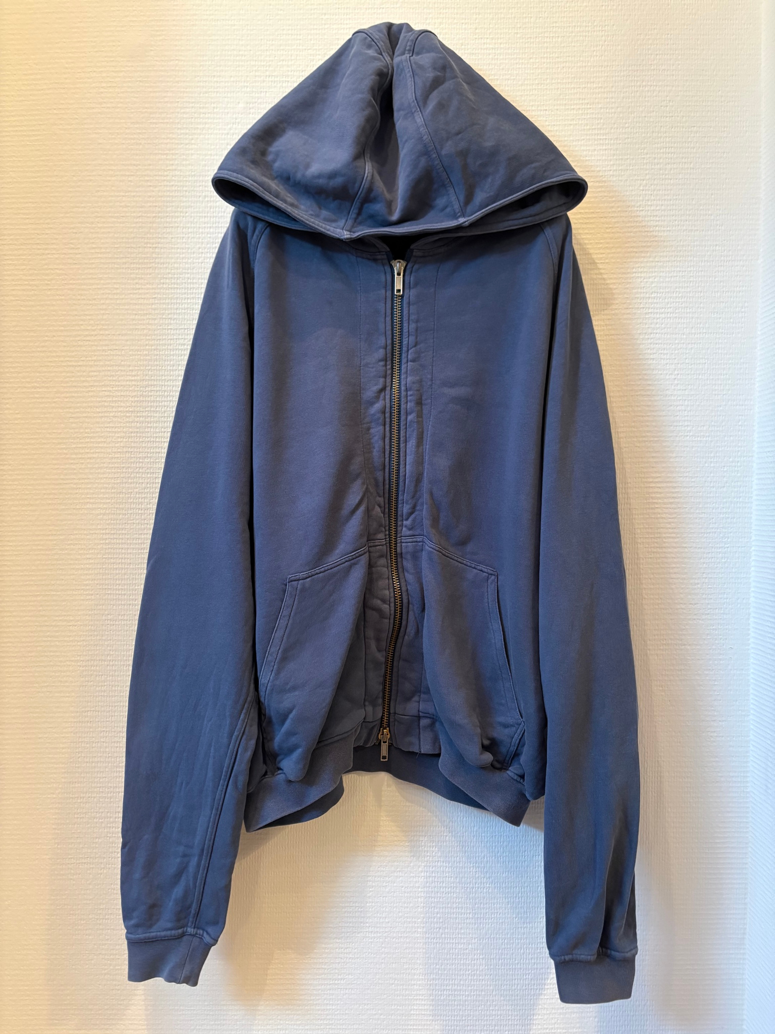 Haider Ackermann  SS16 Perth Blue Zip-Hoodie, миниатюра 1