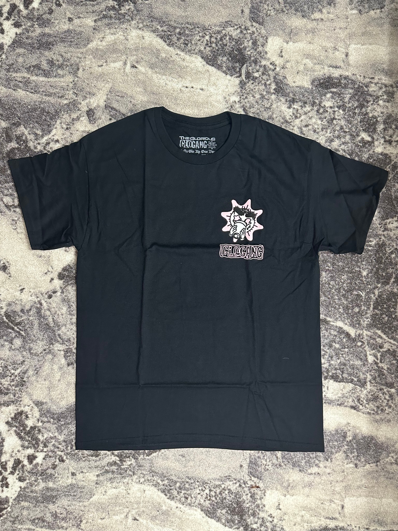 Glo Gang Doodle Sun Glo Tee Black, миниатюра 1
