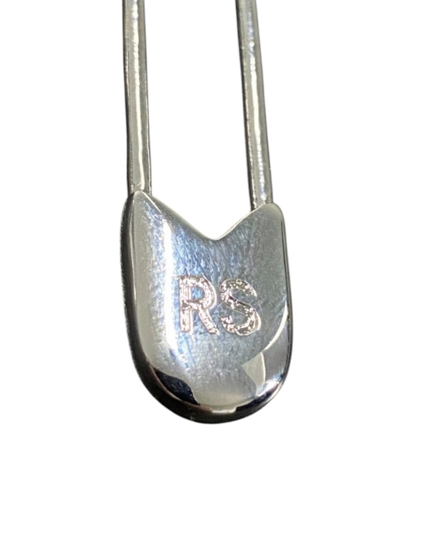 Raf Simons Safety Pin Knot Chain Bracelet, миниатюра 4