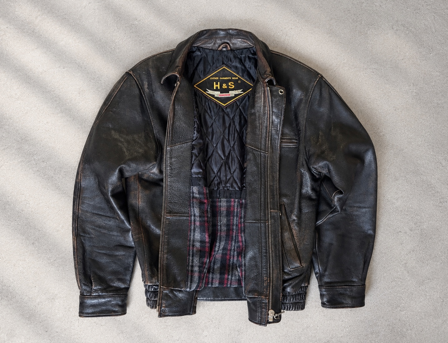 H&S Vintage Bomber Flight Jacket, миниатюра 2