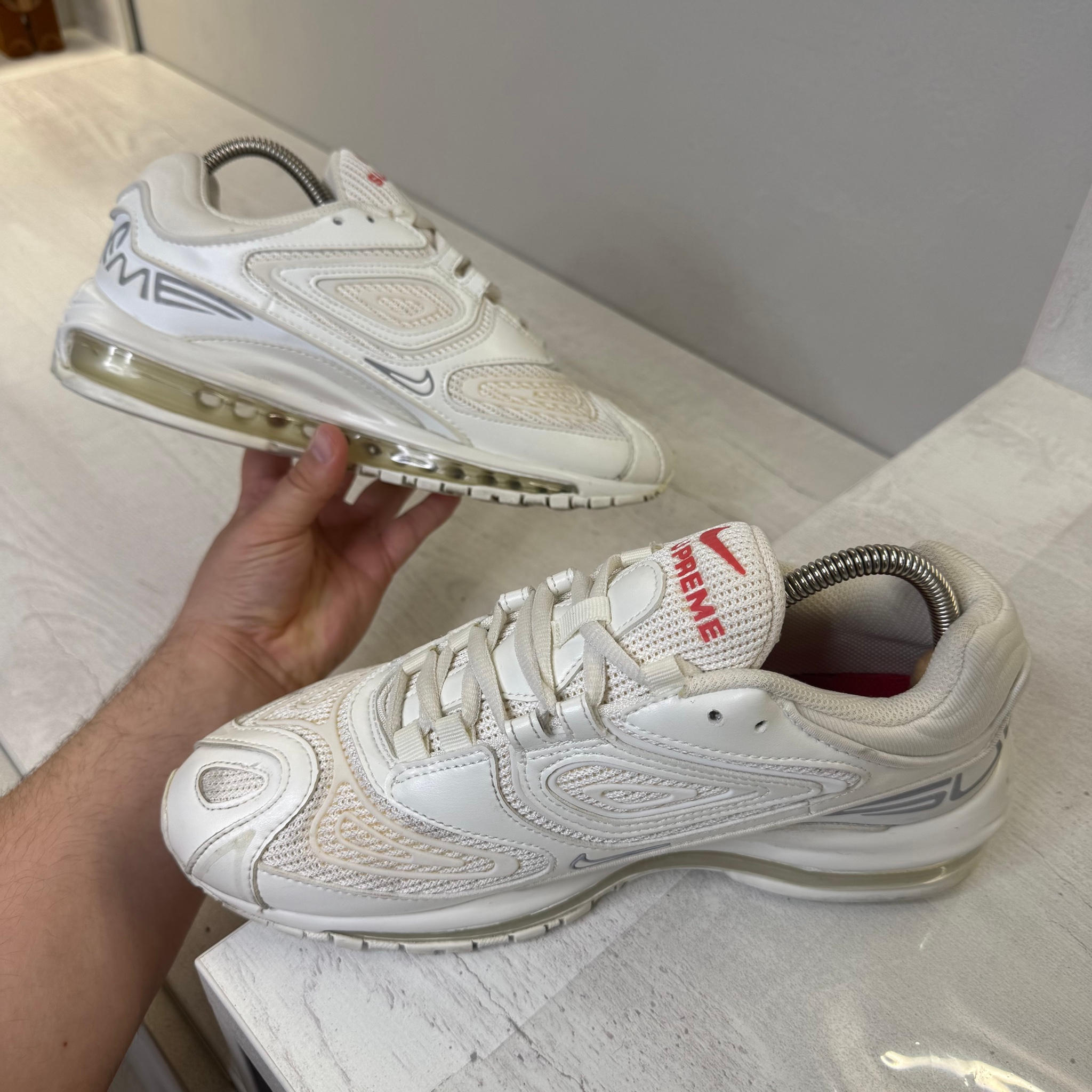 Supreme x Nike Air Max 98 TL SP «White», миниатюра 9