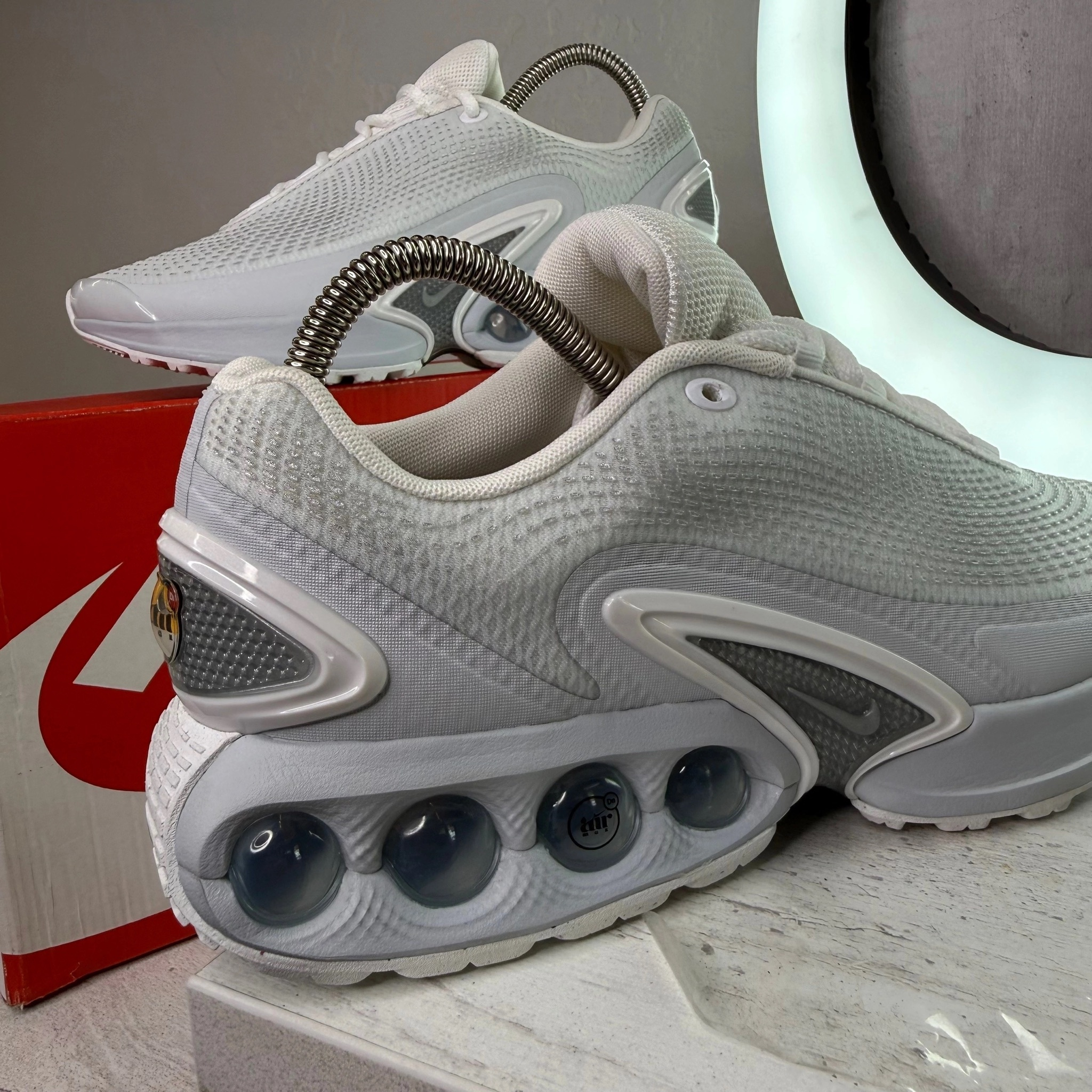 Nike Nike W Air Max Dn White/Silver, миниатюра 6