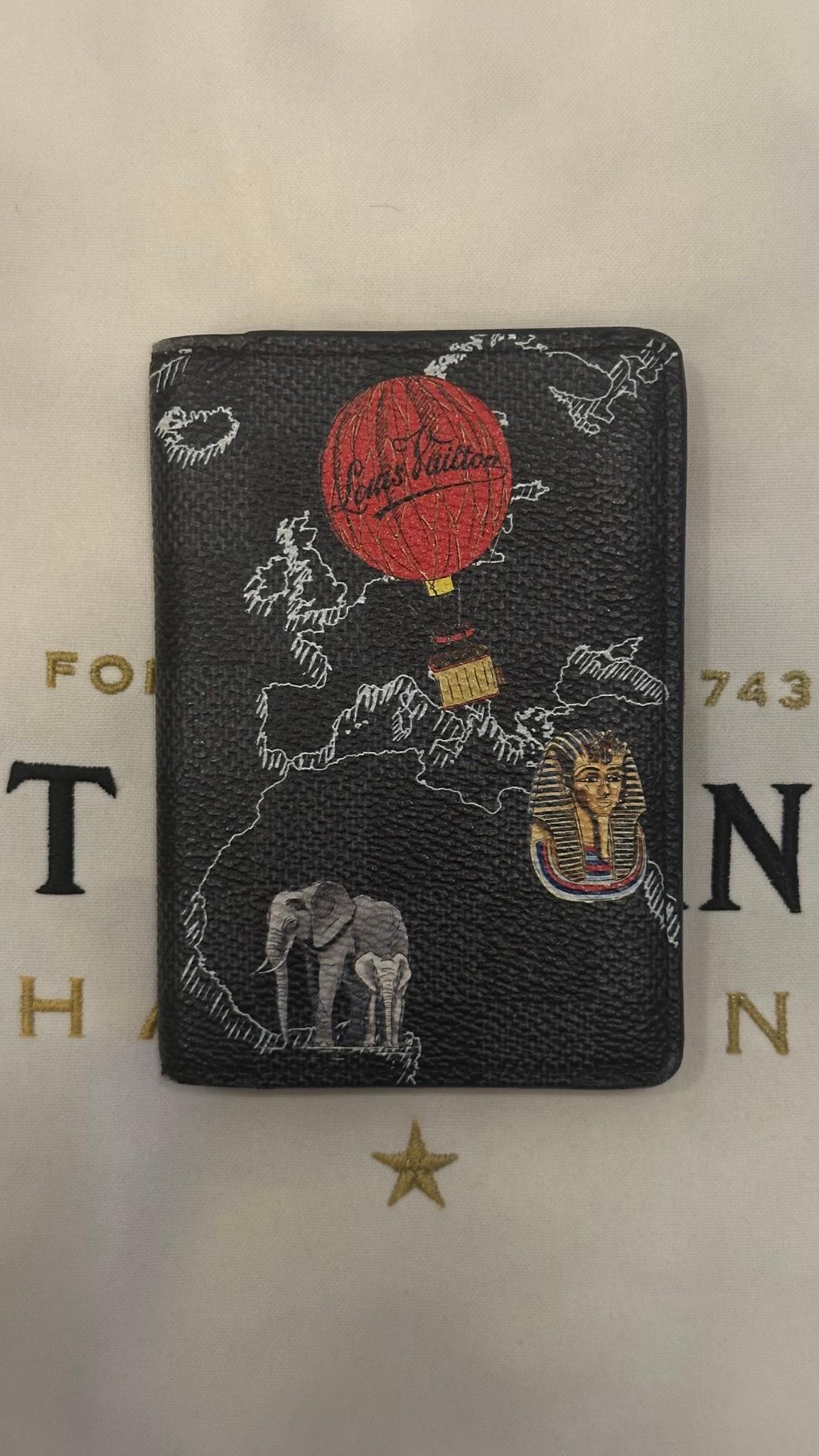 Louis Vuitton Damier Graphite Map, миниатюра 1