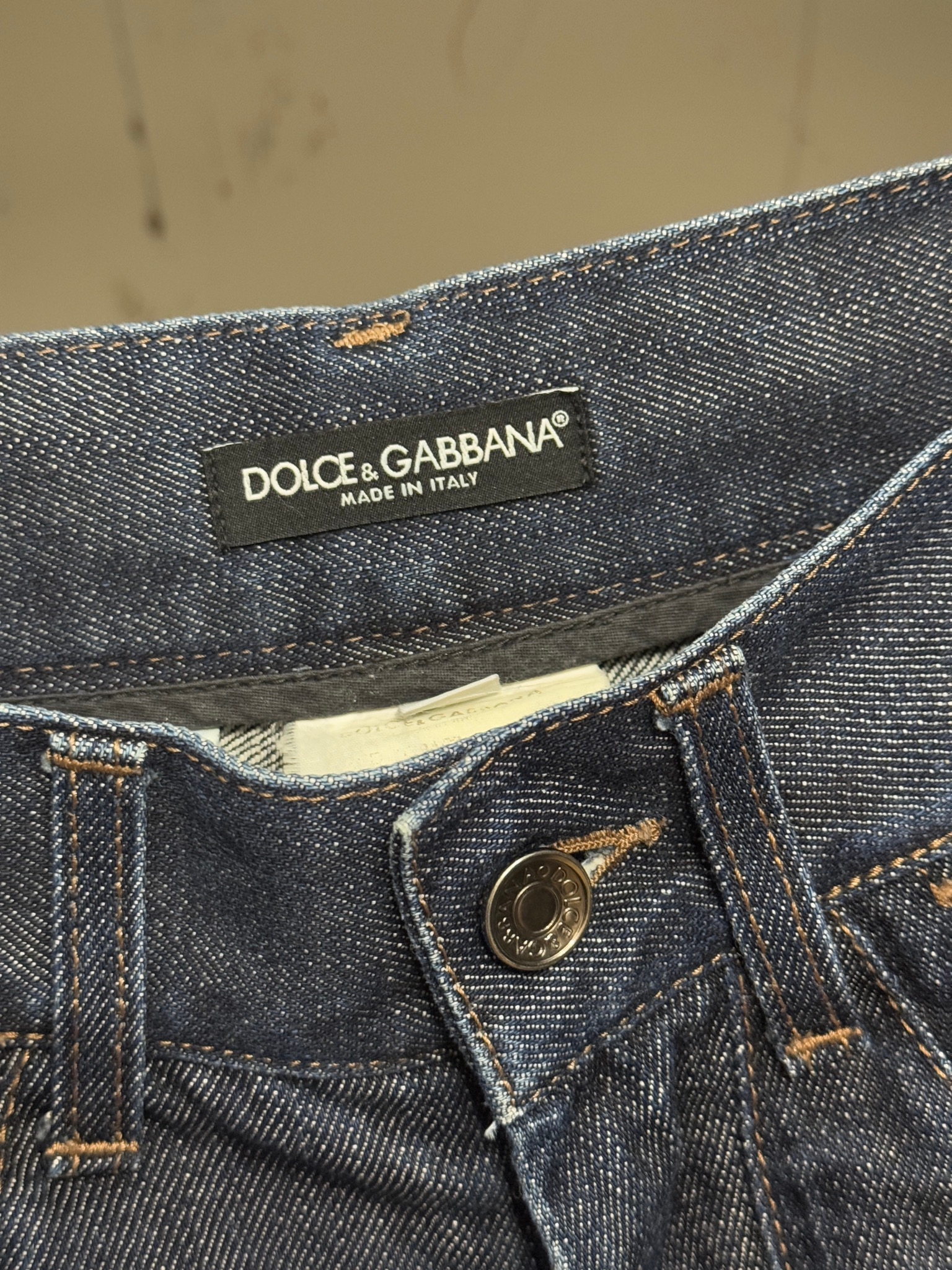 Dolce & Gabbana Indigo Denim Shorts, миниатюра 7