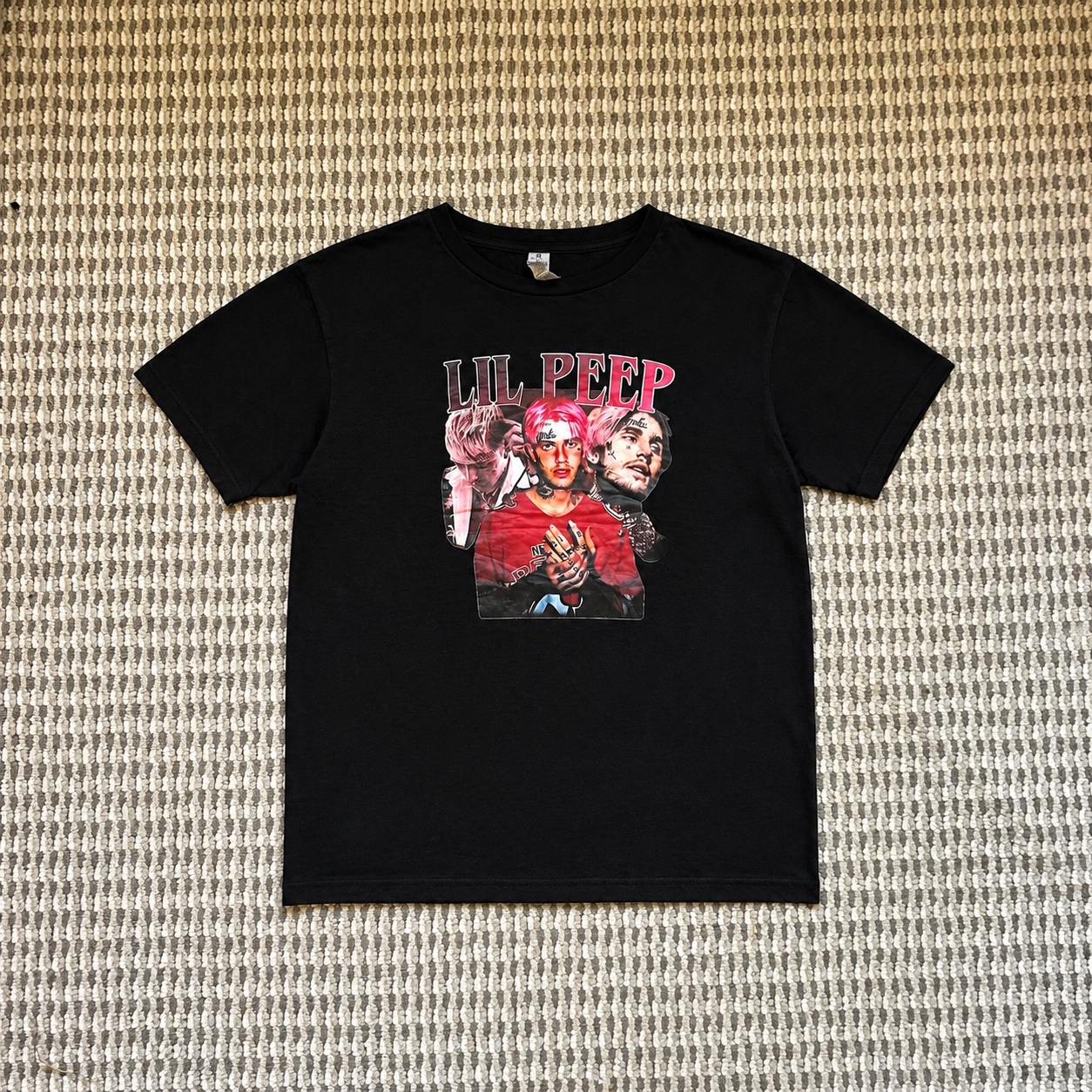 Gildan Lil Peep Official Merch On Blank Tee, миниатюра 1