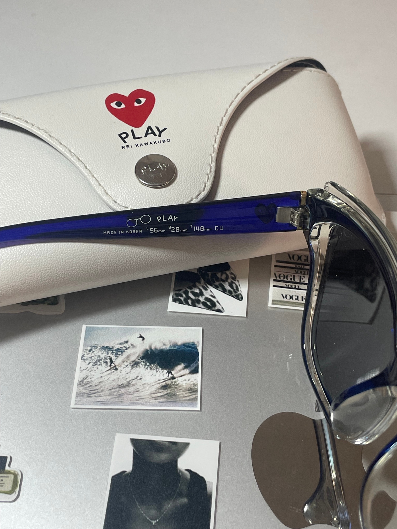 Comme Des Garçons Play x Rei Kawakubo Sunglasses, миниатюра 5