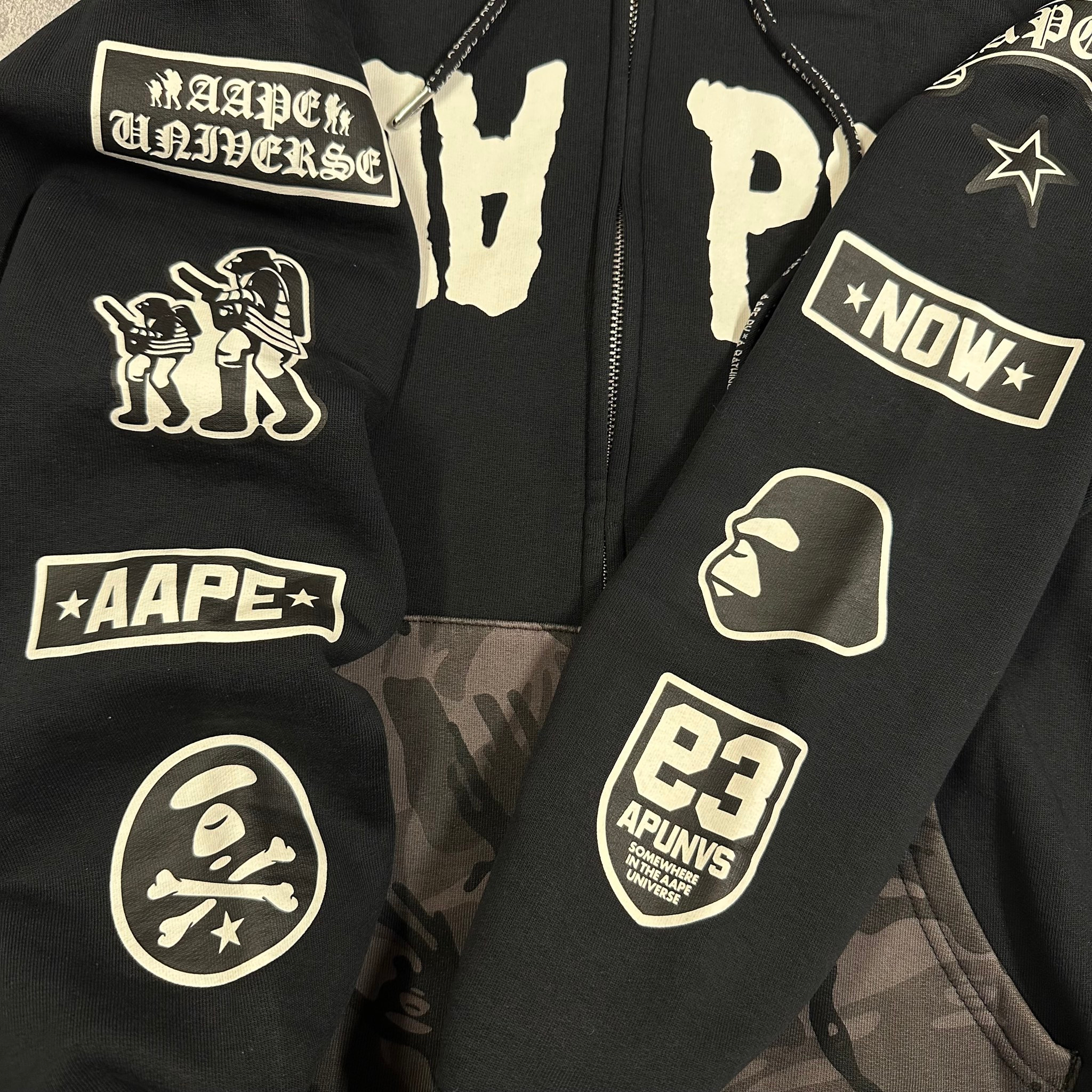 AAPE Зип худи, миниатюра 3