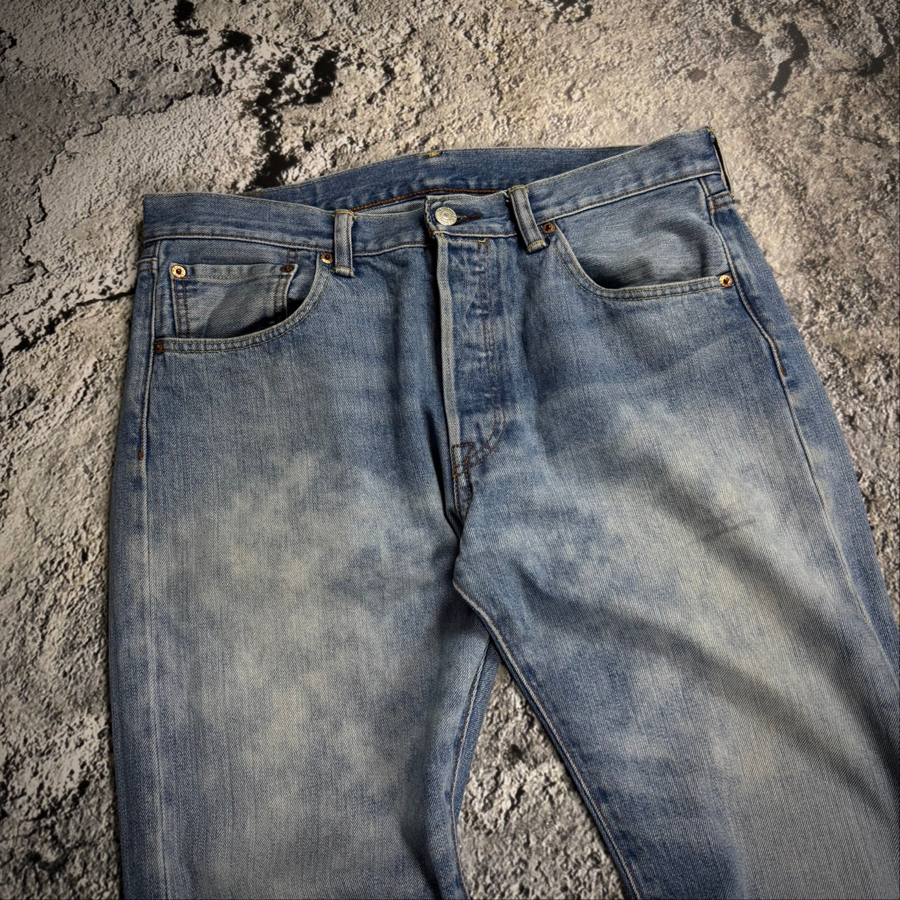 Levi's 501 Made in Mexico Bleached Jeans, миниатюра 6