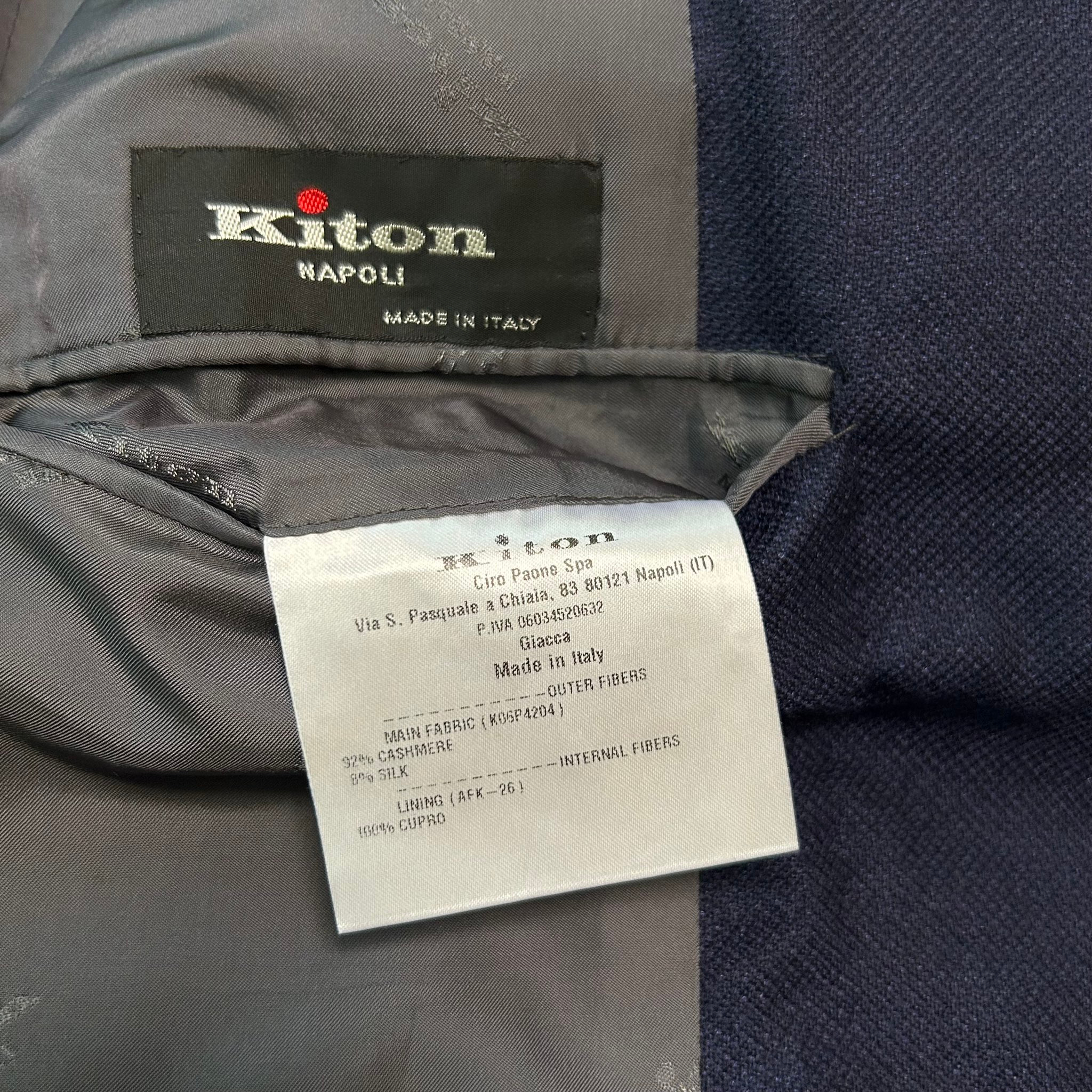 Kiton Пиджак Kiton кашемировый, миниатюра 8