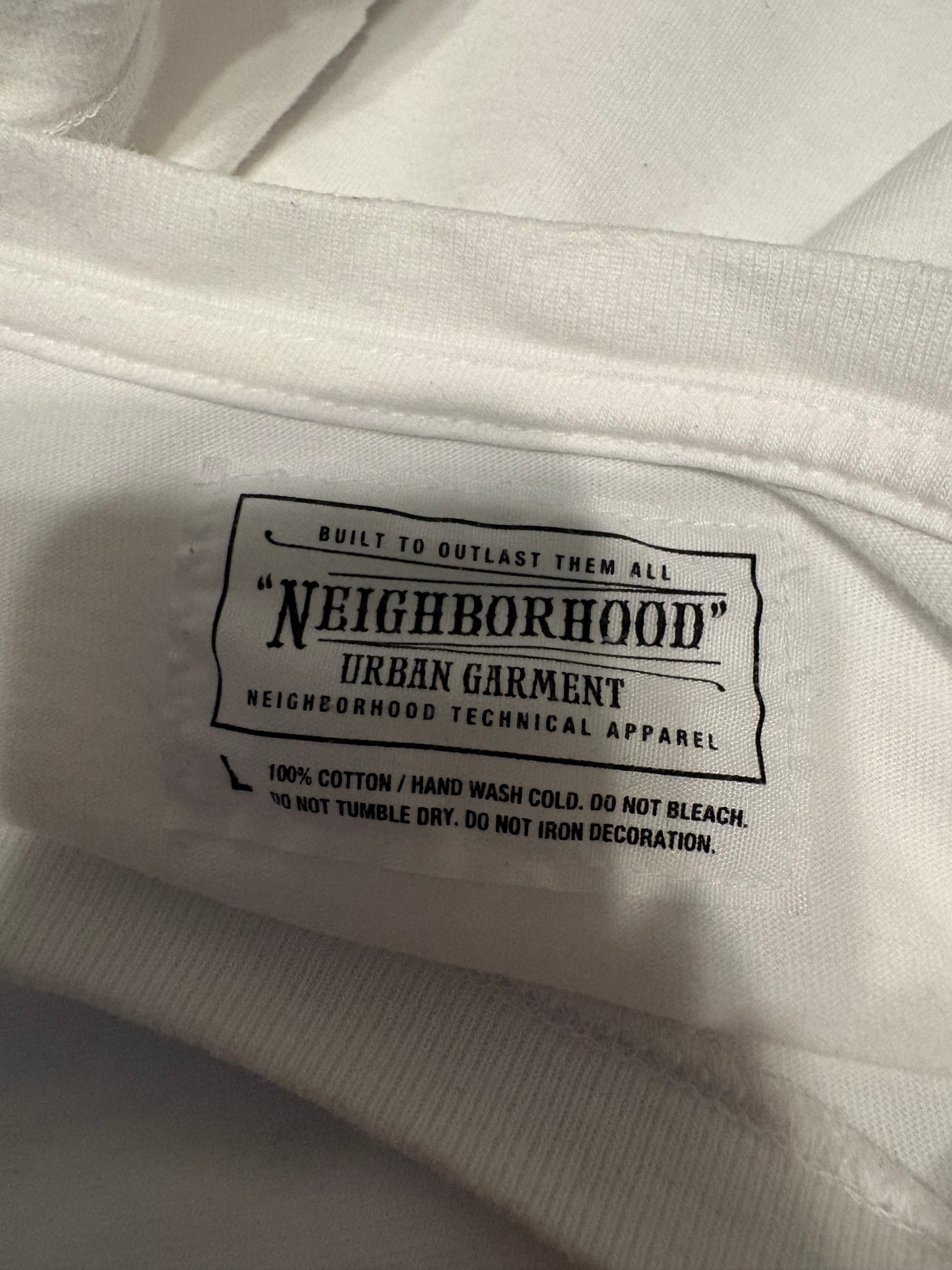 Neighborhood футболка, миниатюра 3