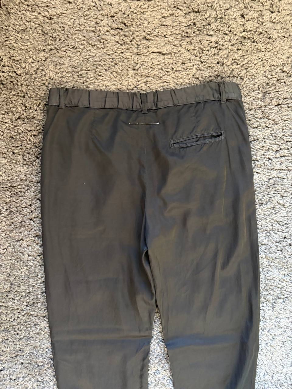 MM6 Maison Margiela Archive Metallic Wided Pants, миниатюра 6
