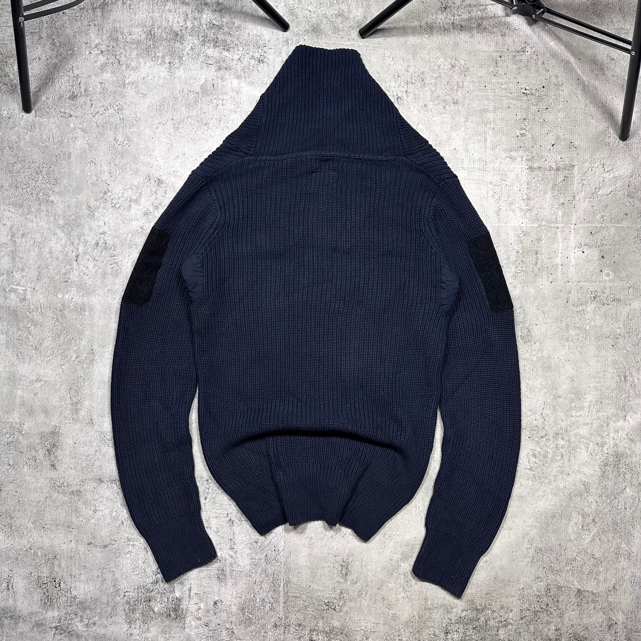 G-STAR RAW Cotton Chunky-Knit Jumper Sweater (dark blue), миниатюра 4
