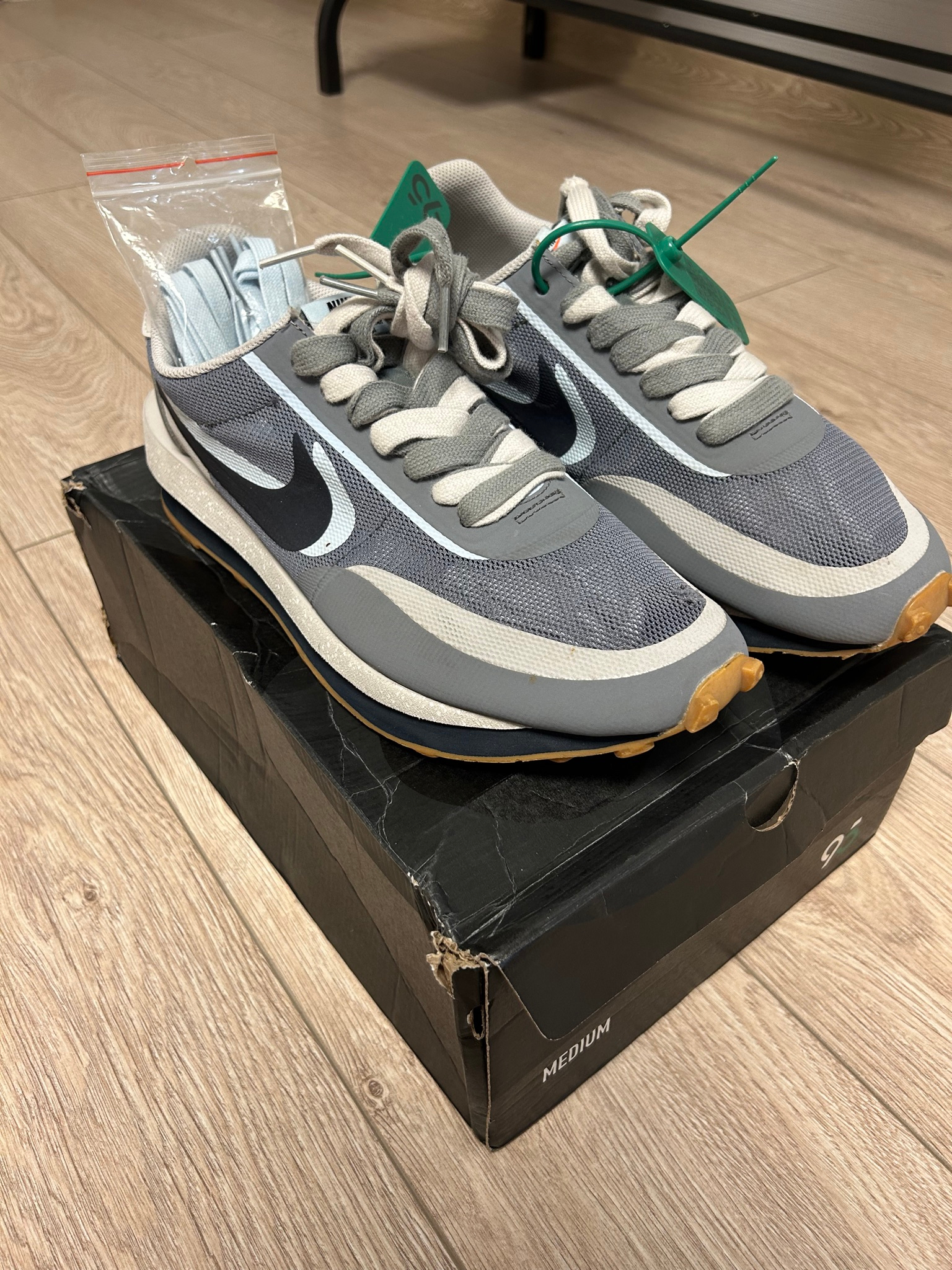 Nike x Sacai x CLOT LDWaffle, миниатюра 1