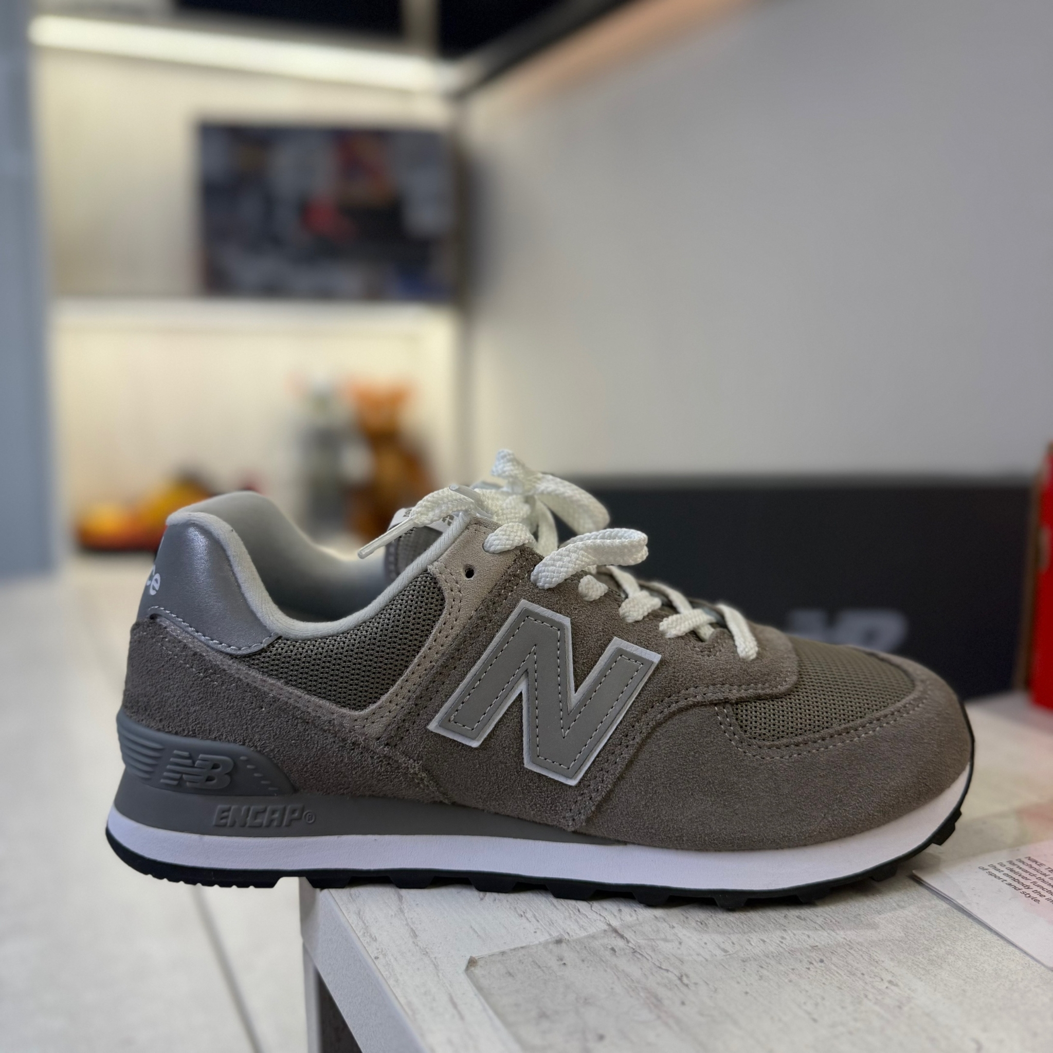 New Balance 574 Medium Gray, миниатюра 1