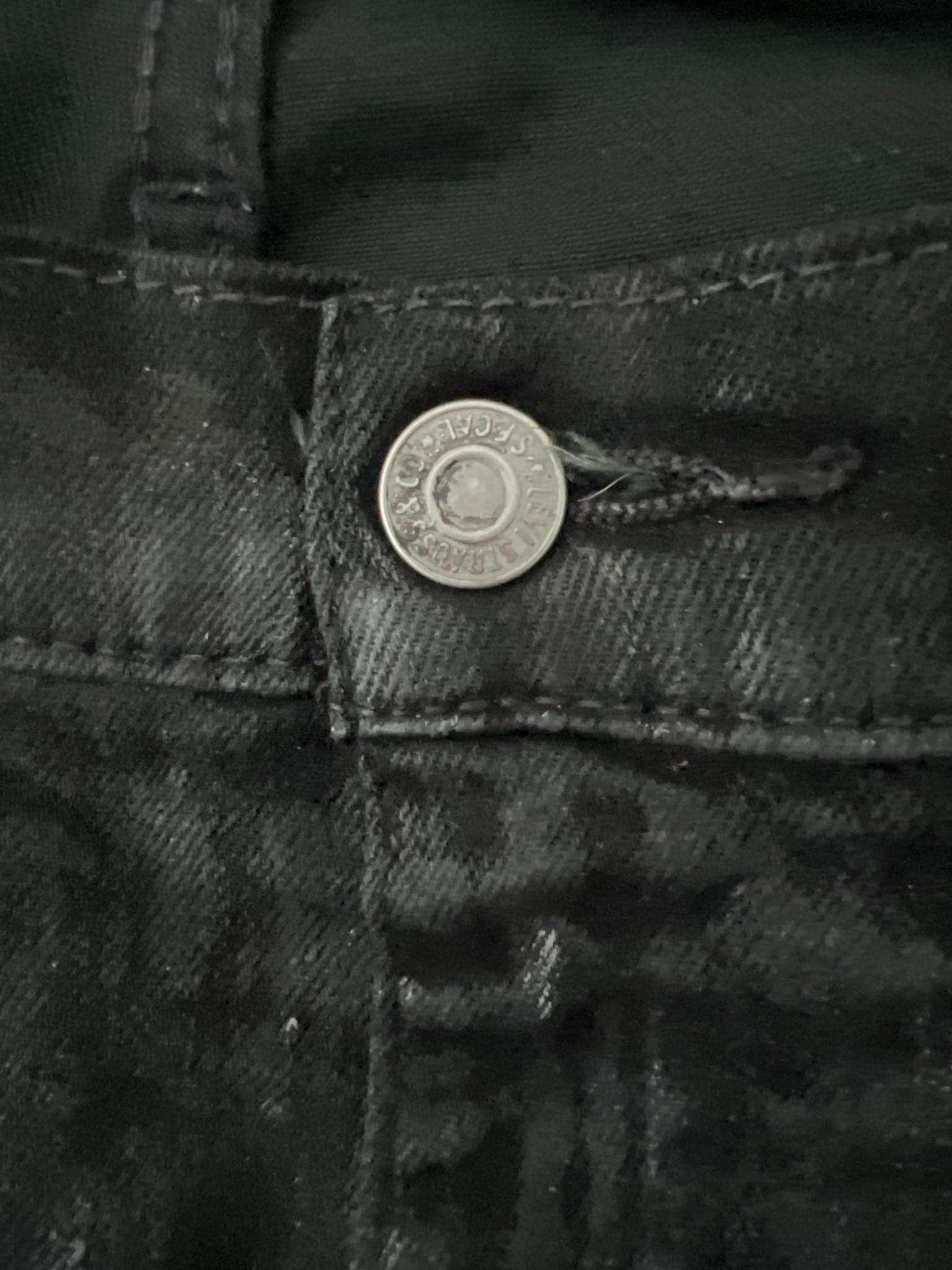 Levi’s 511 waxed straight jeans, миниатюра 4