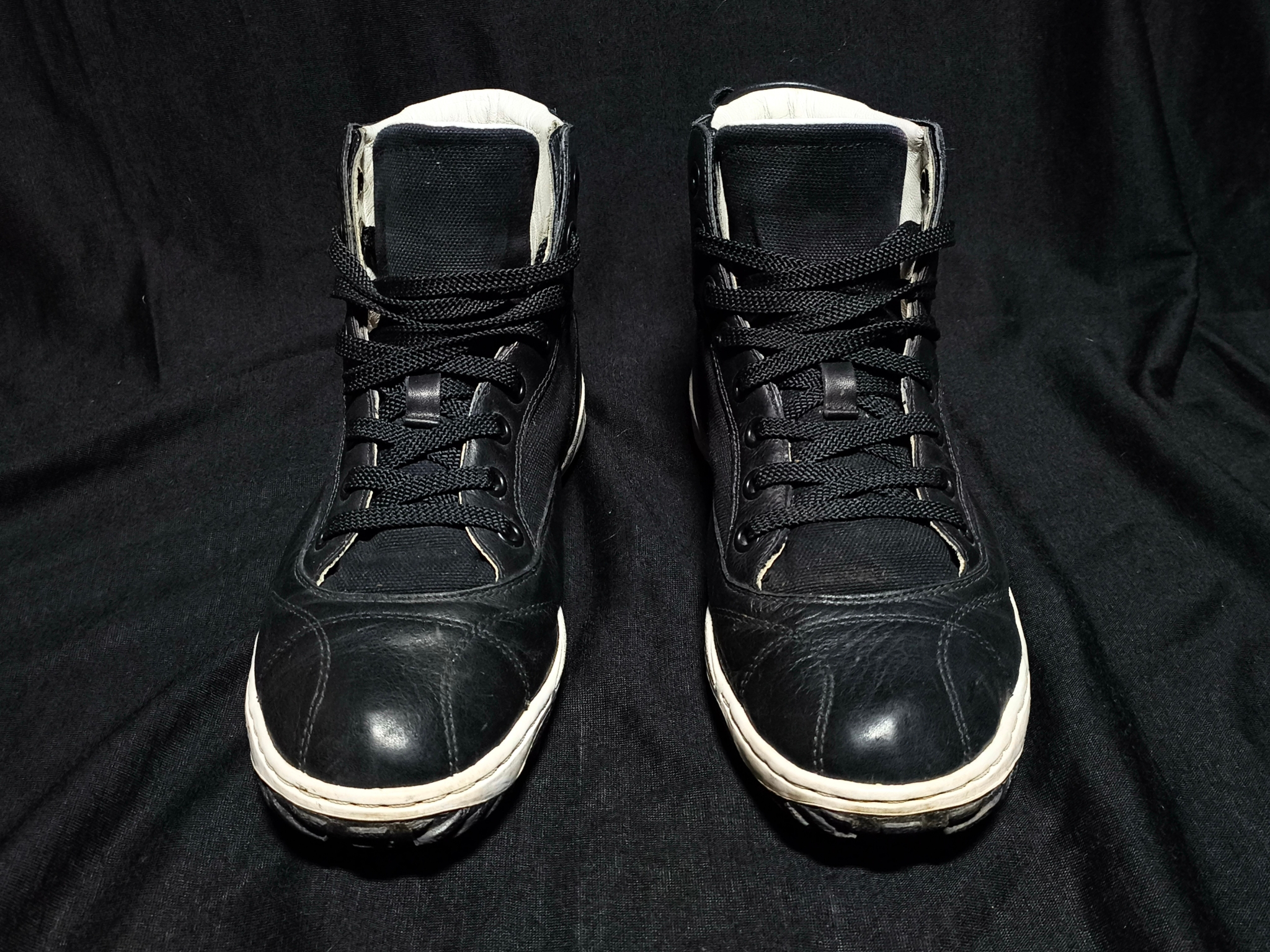 Y's x Adidas high top shoes, миниатюра 3