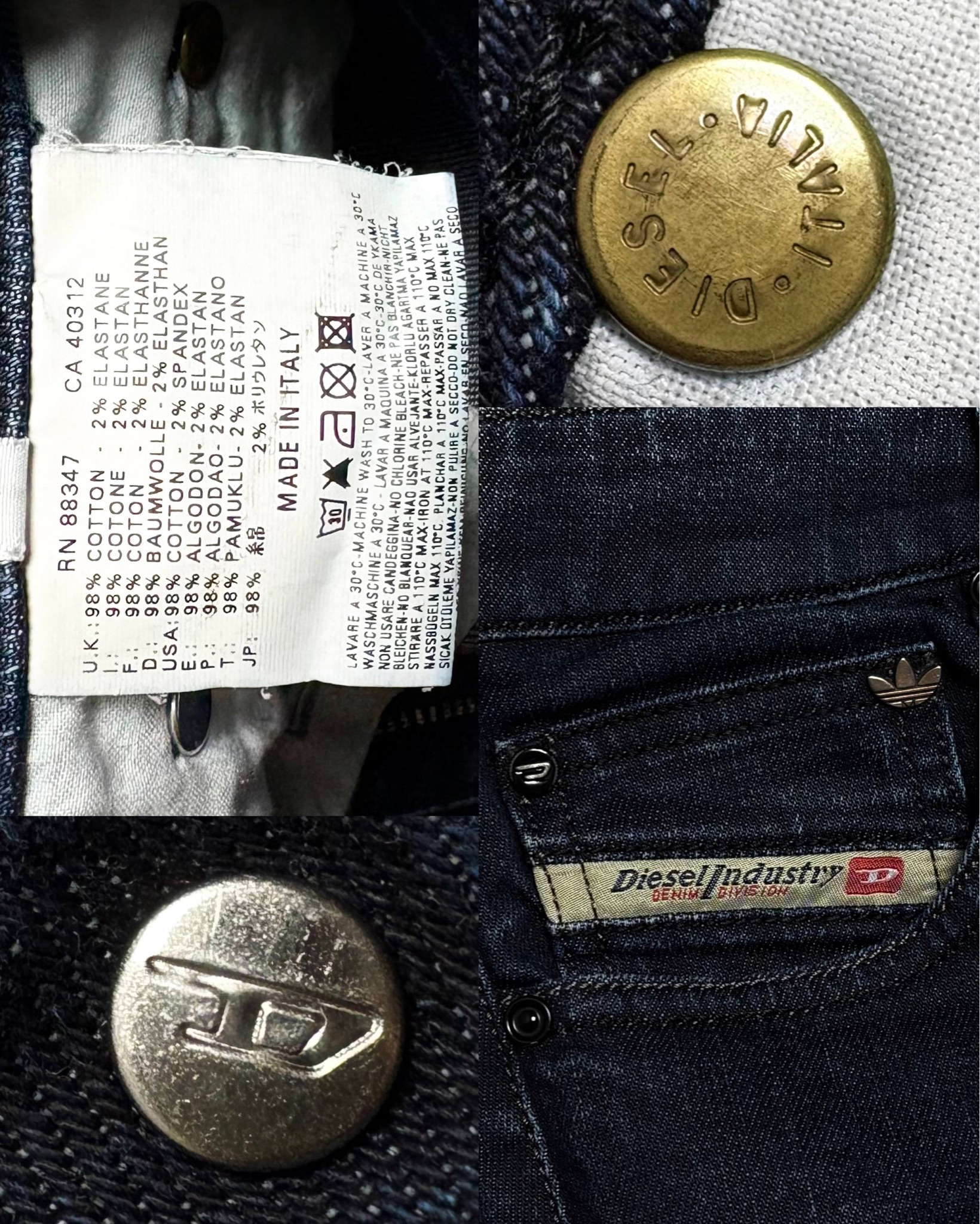Diesel x Adidas Bootcut, миниатюра 3