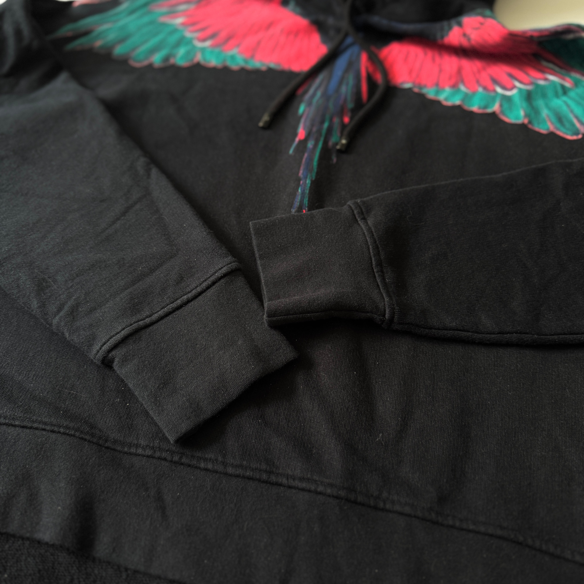 Marcelo Burlon Color Wing Poncho Hoodie, миниатюра 6