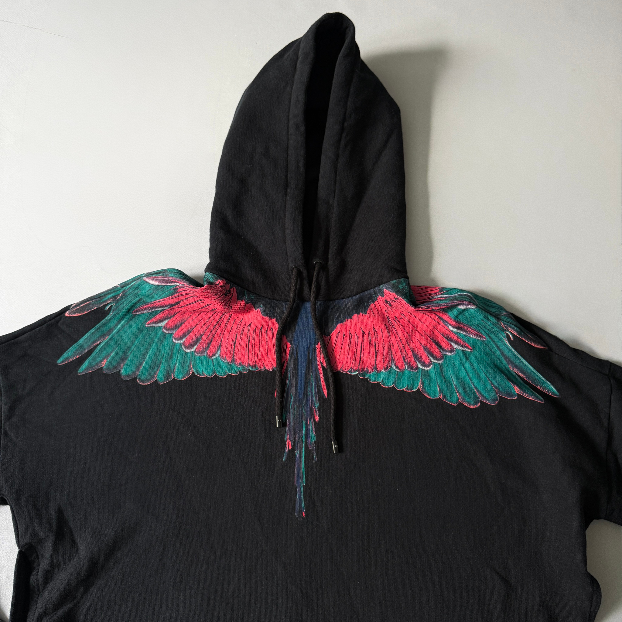 Marcelo Burlon Color Wing Poncho Hoodie, миниатюра 3