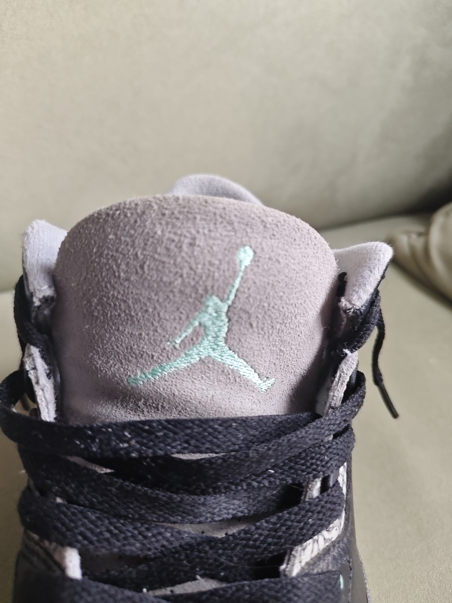 Air Jordan 3 Green Glow, миниатюра 6