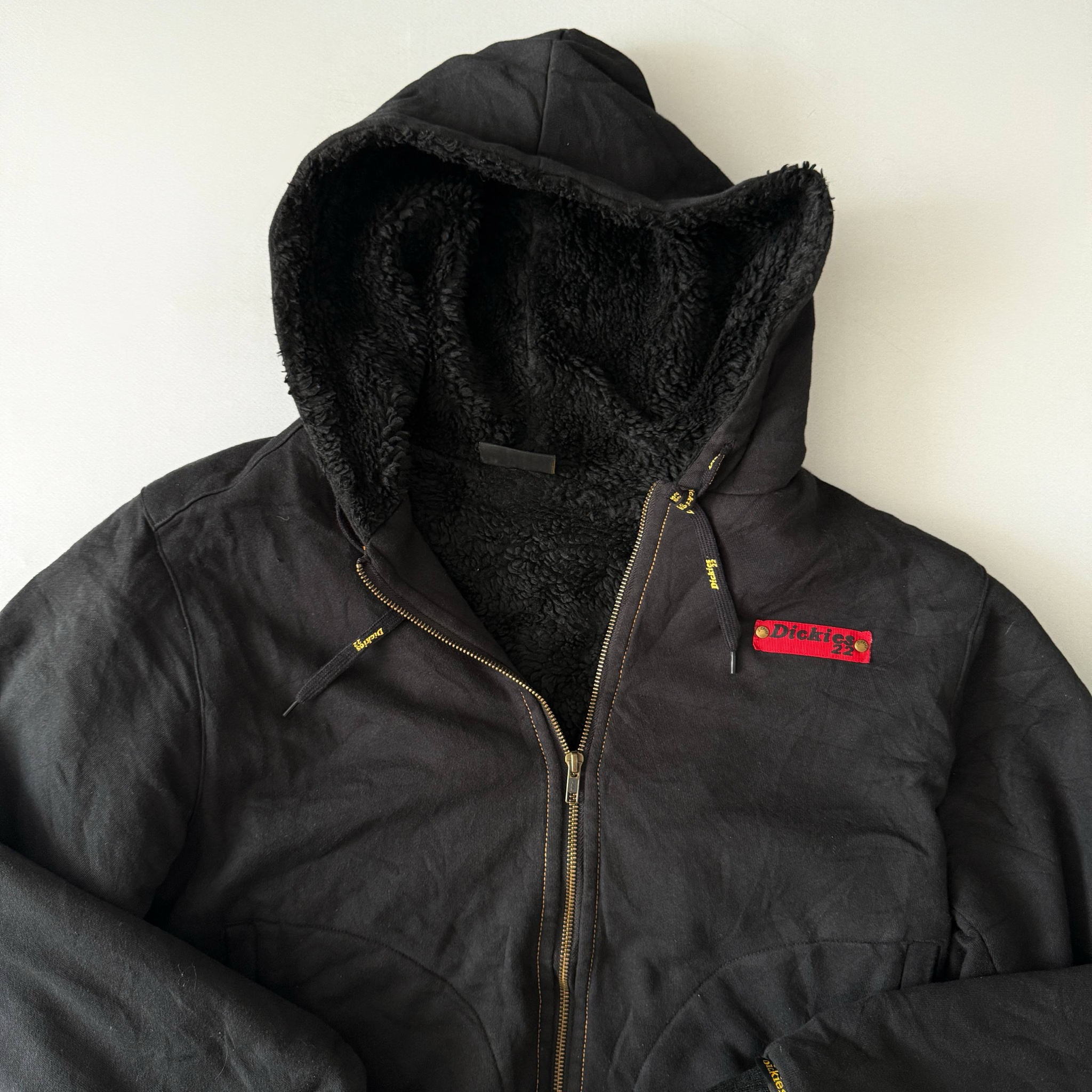 Dickies 2000s Vintage Sherpa Lining Hooded Jacket, миниатюра 2