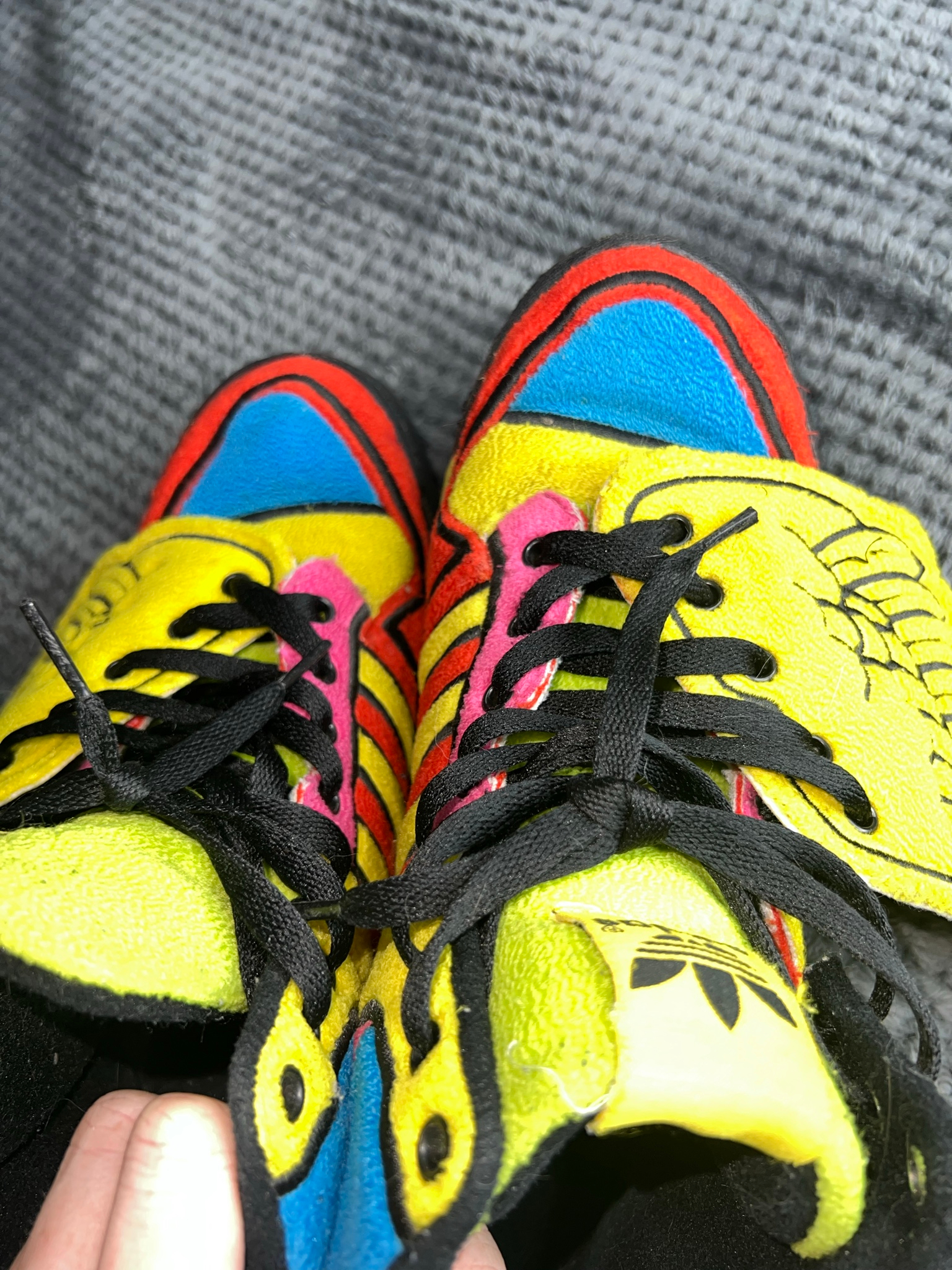 Adidas x Jeremy Scott vings 1.0 rainbow, миниатюра 3