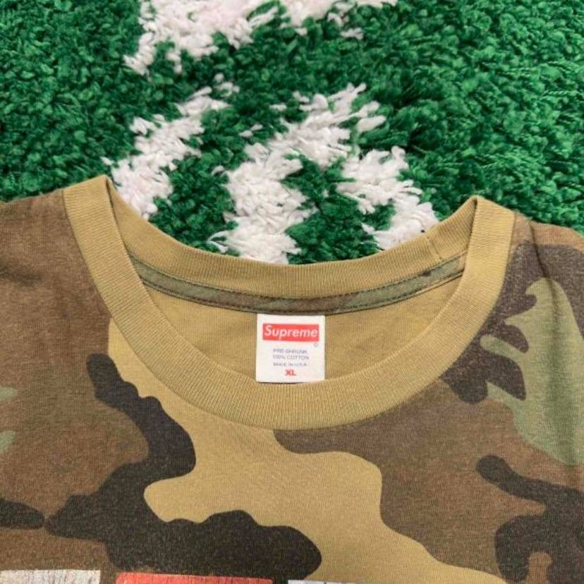 Supreme SS19 Original Sin Tee Woodland Camo, миниатюра 7