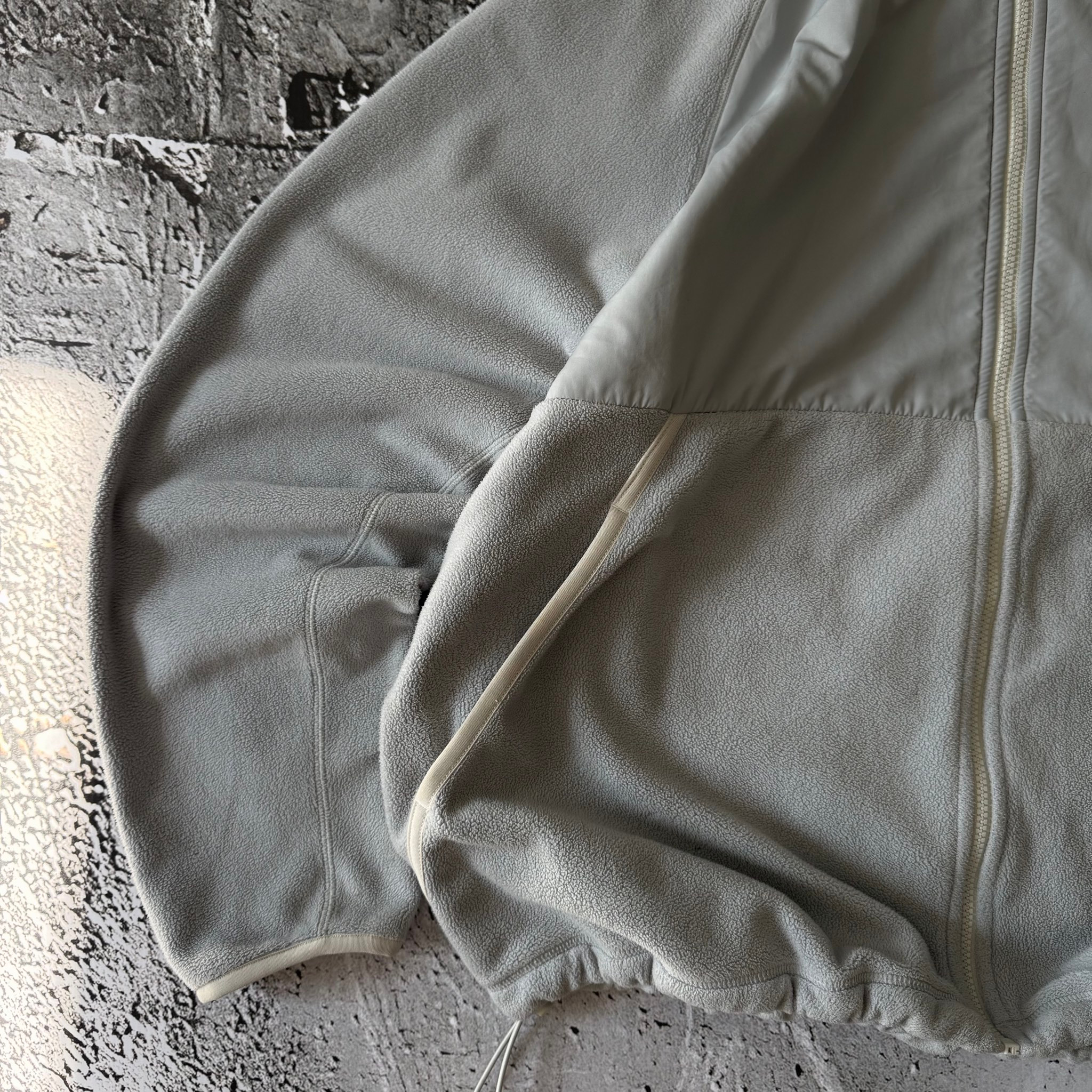 Nike Nylon / Fleece Gorpcore Style Zip Up Hooded Jacket, миниатюра 2