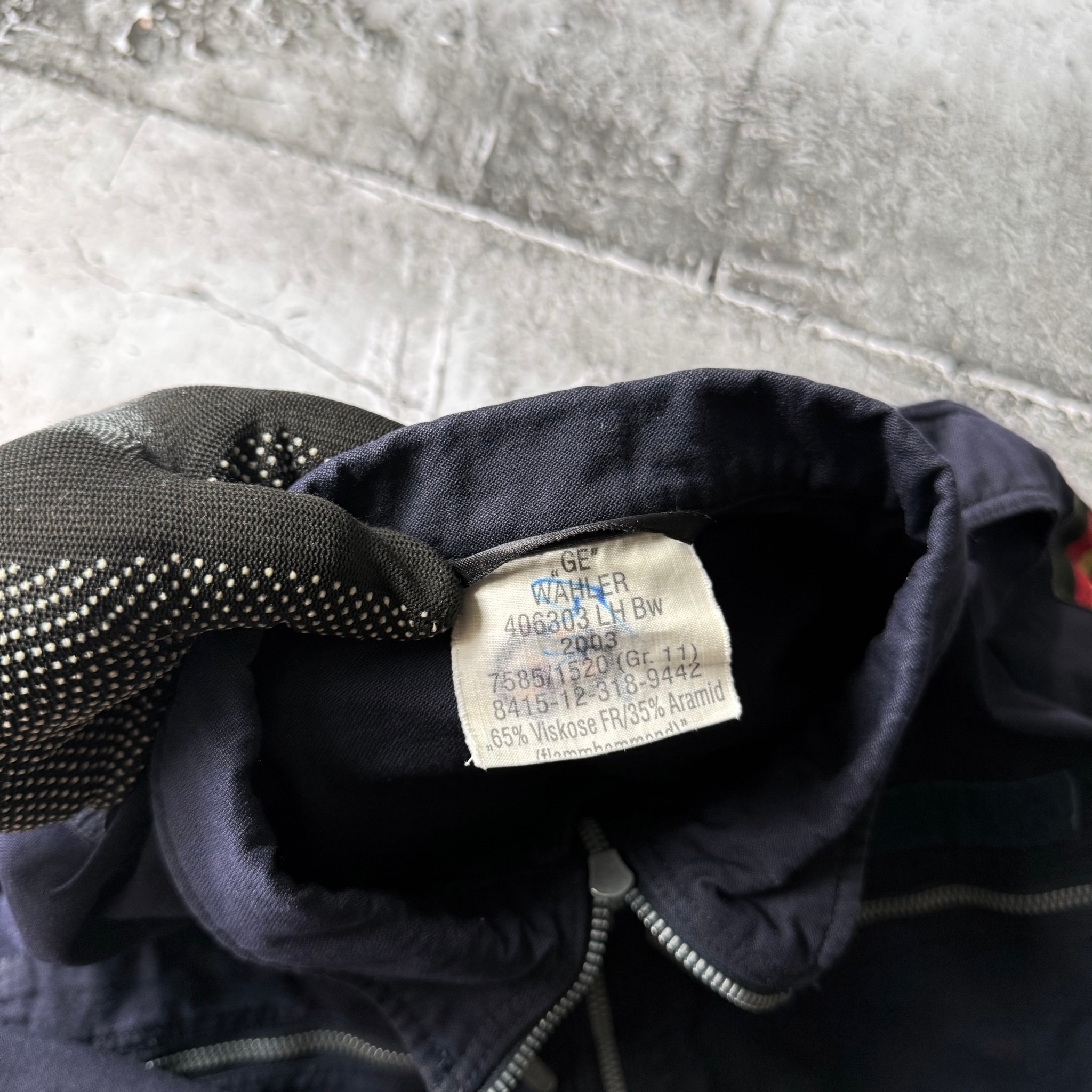 GE WAHLER 2003 German Army Marine Bord Jacket, миниатюра 7