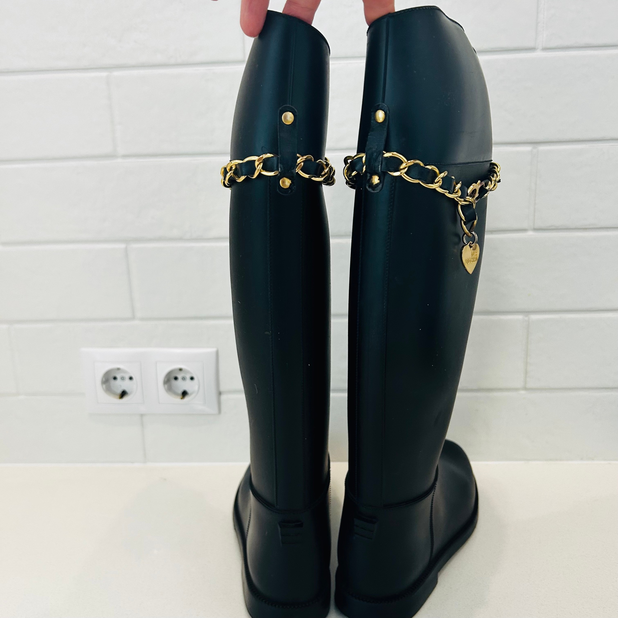 Love Moschino Rubber Boots, миниатюра 2