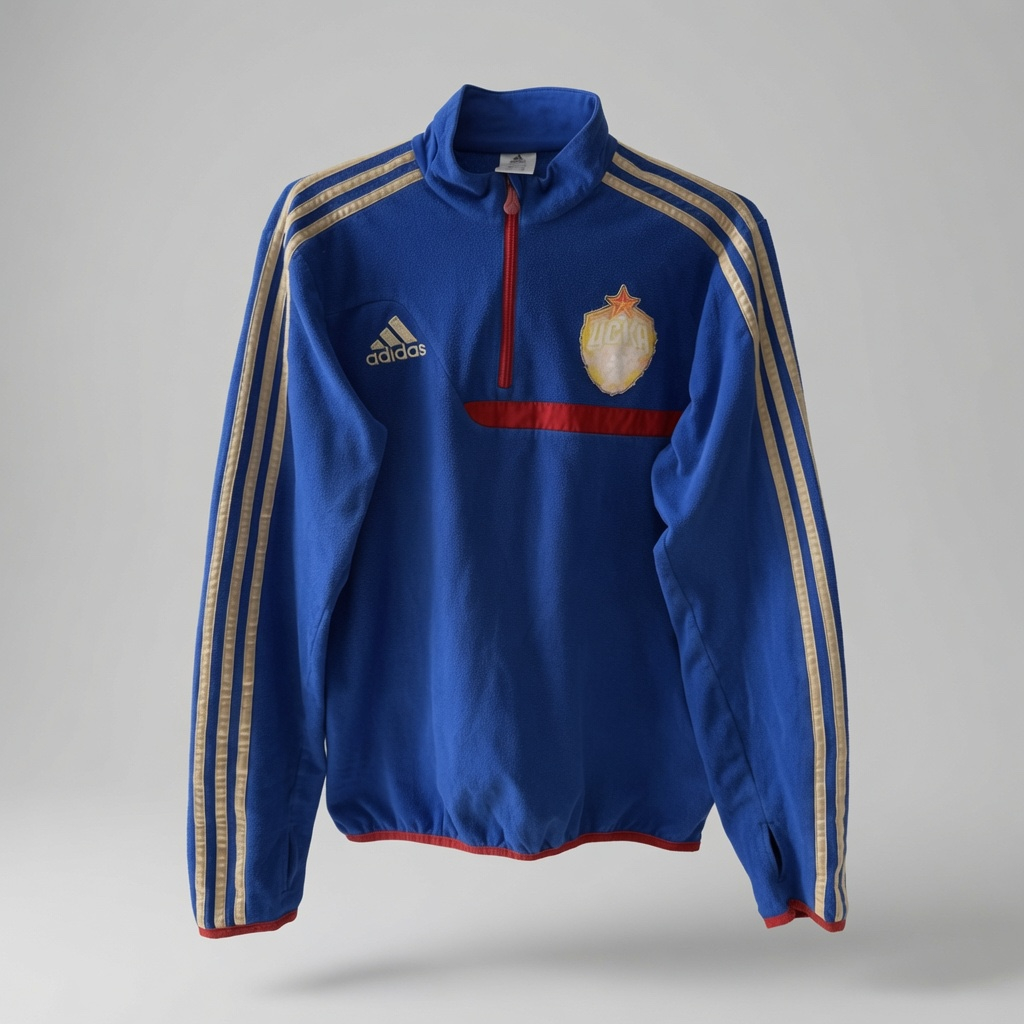 Adidas x FC CSKA 2013 Fleece Jacket, миниатюра 1