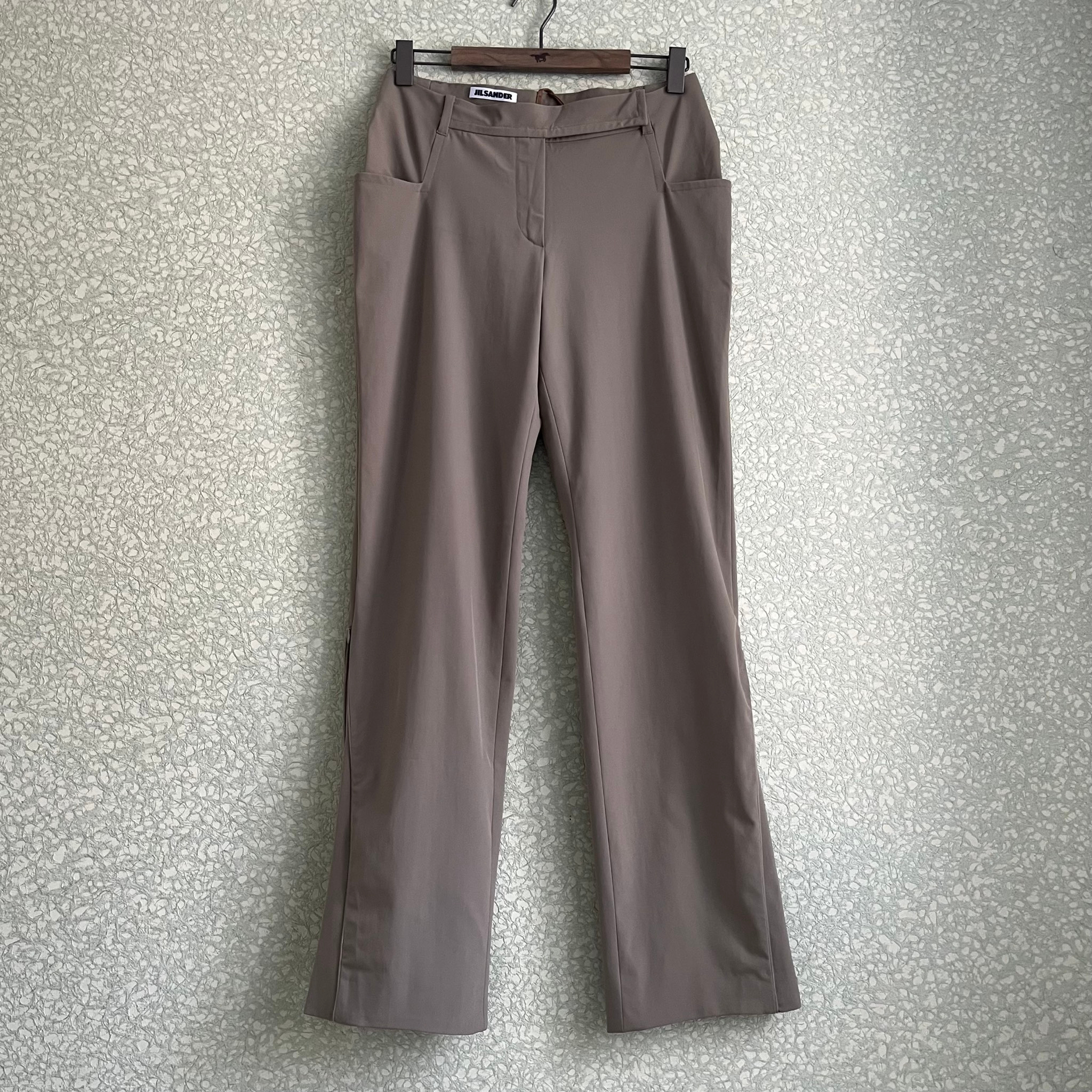 Jil Sander 2000s Zip Hem Pants, миниатюра 1