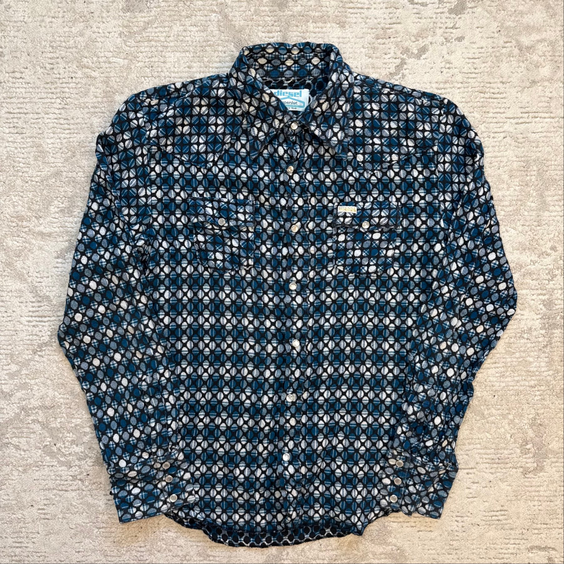 Diesel Supershirt 90’s Made in India, миниатюра 1