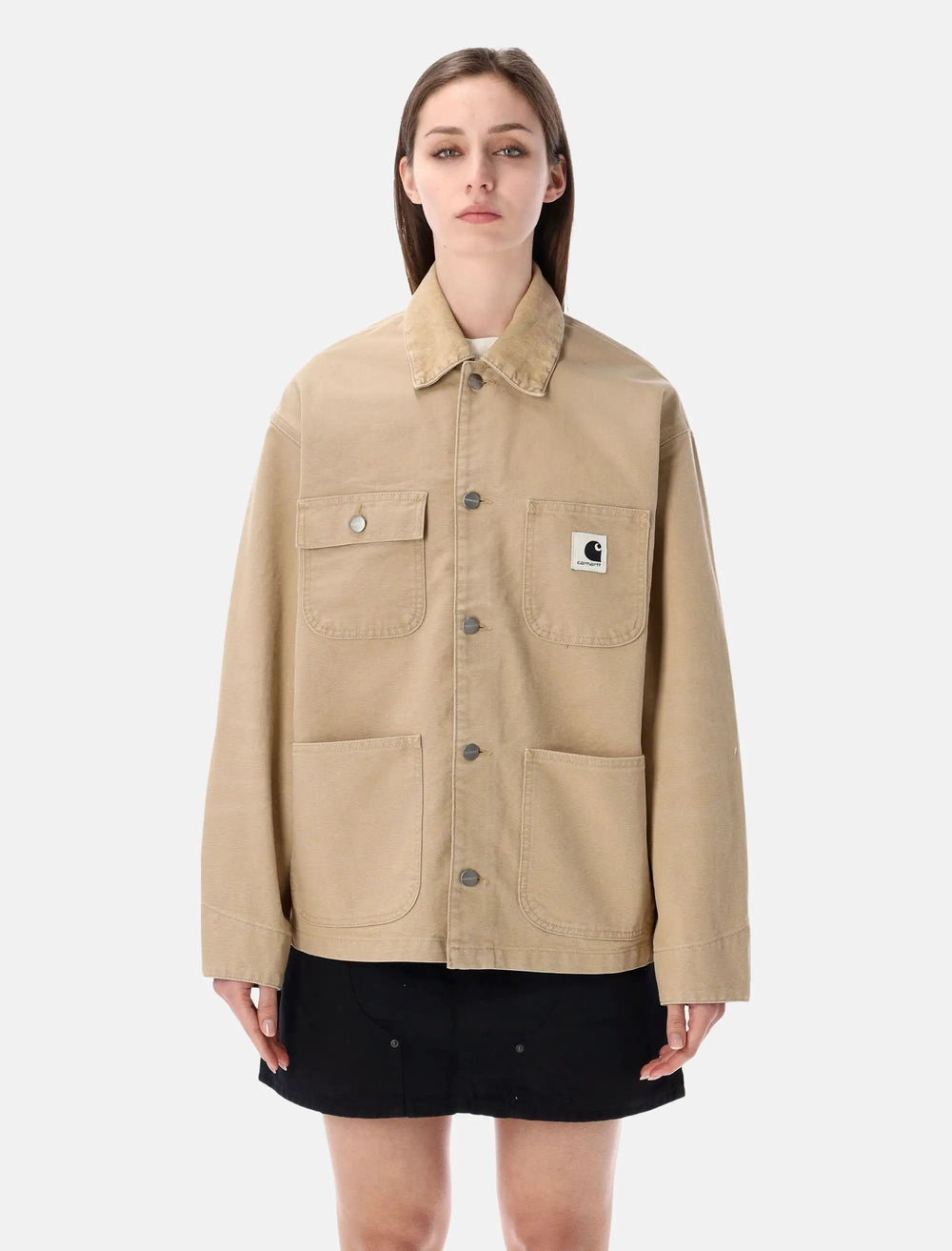Carhartt WIP Michigan Coat OG W’ Trashed Paint Distressed, миниатюра 7