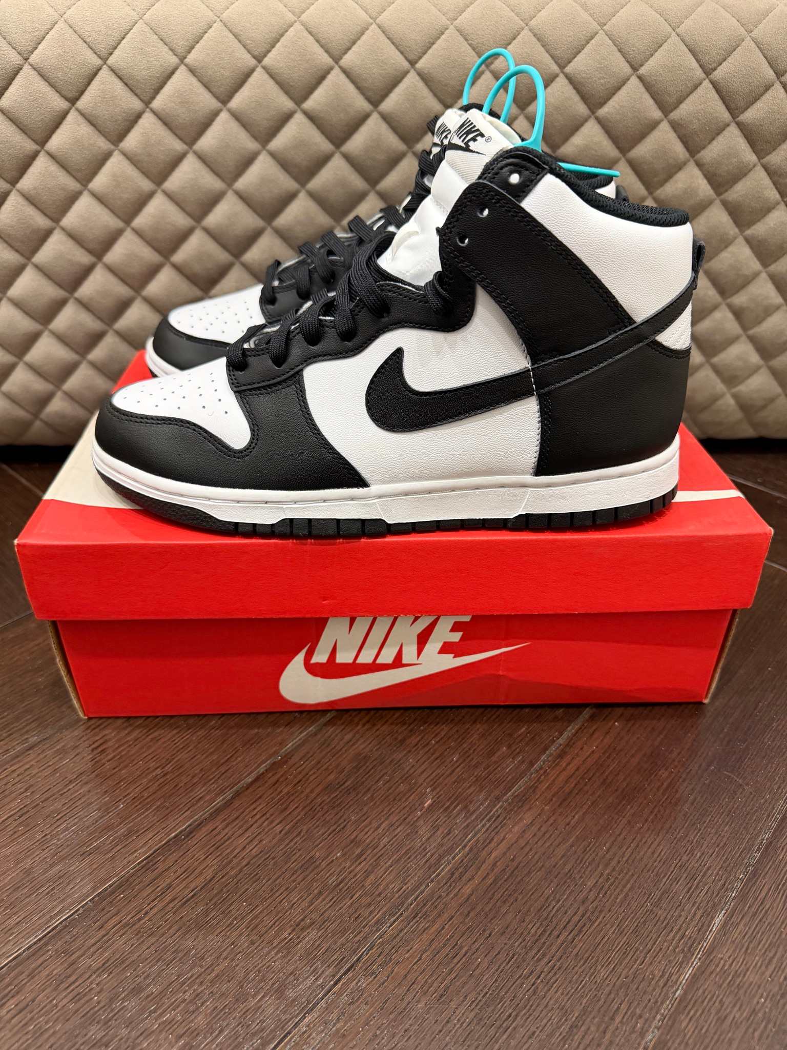 Nike Dunk High Panda, миниатюра 1