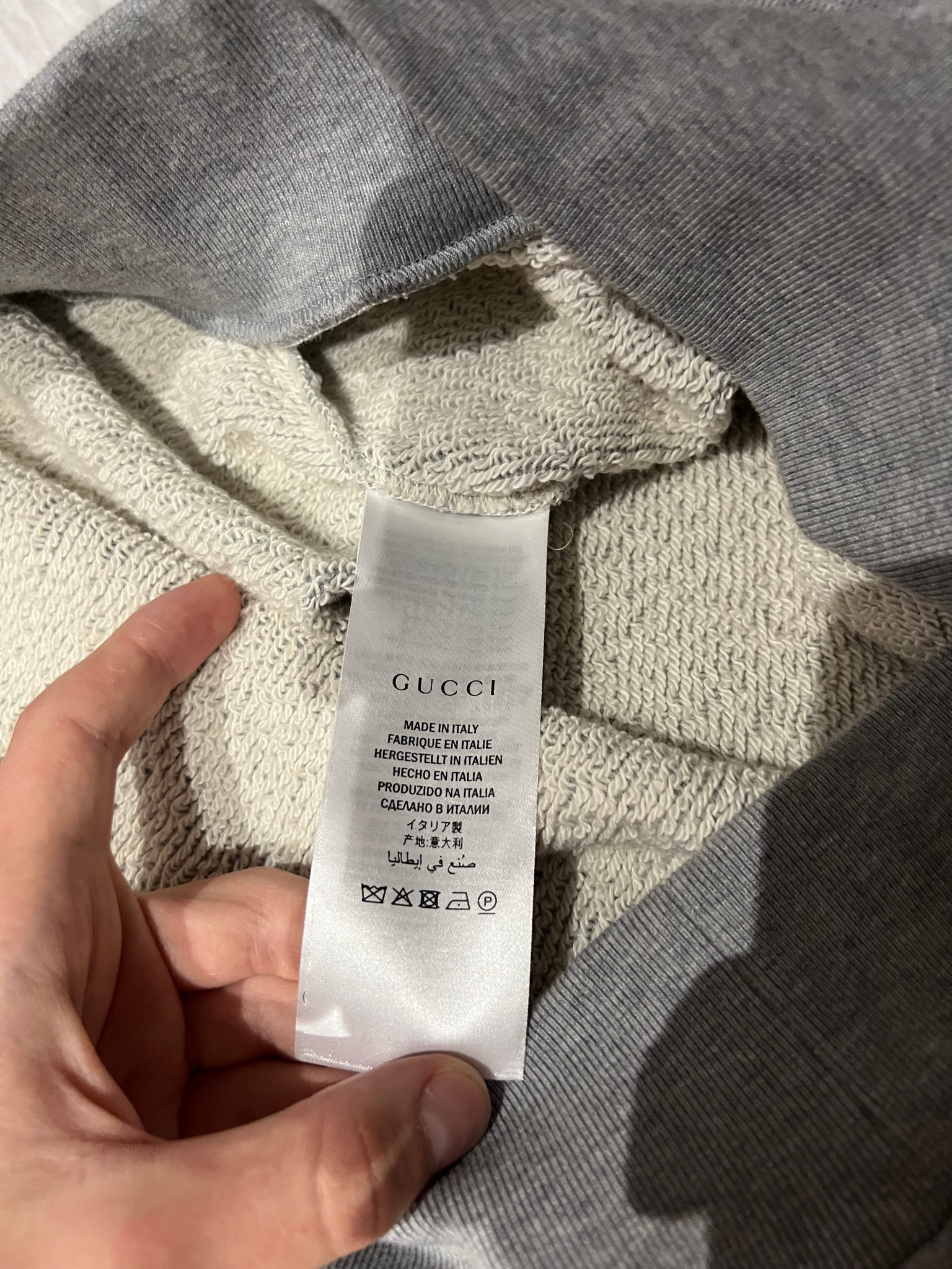 Gucci x Unskilled Workers Oversized Hoodie with Girl Appliqué, миниатюра 5