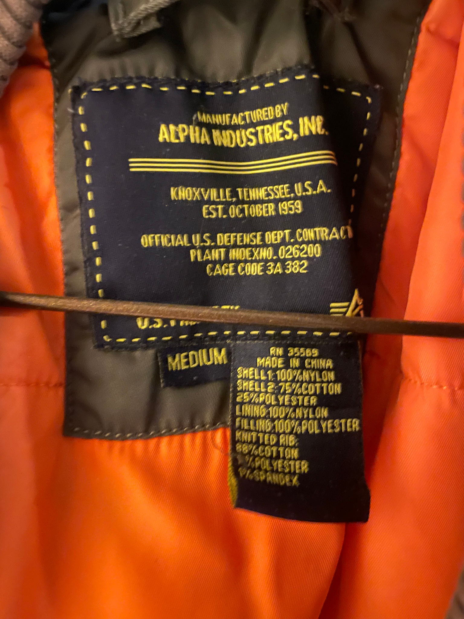 Alpha Industries MA-1, миниатюра 3
